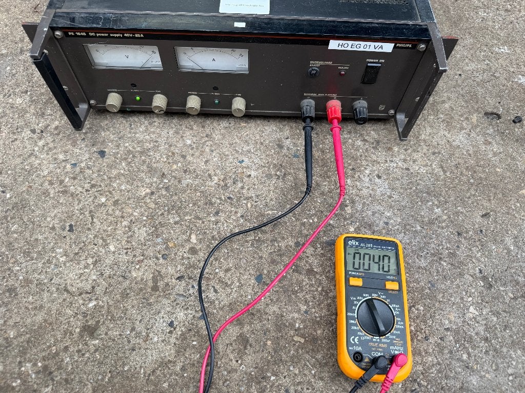Philips PE 1645/00 DC Power Supply Unit / Voeding, Ophalen, PE 1645, Gebruikt, 40V-25A