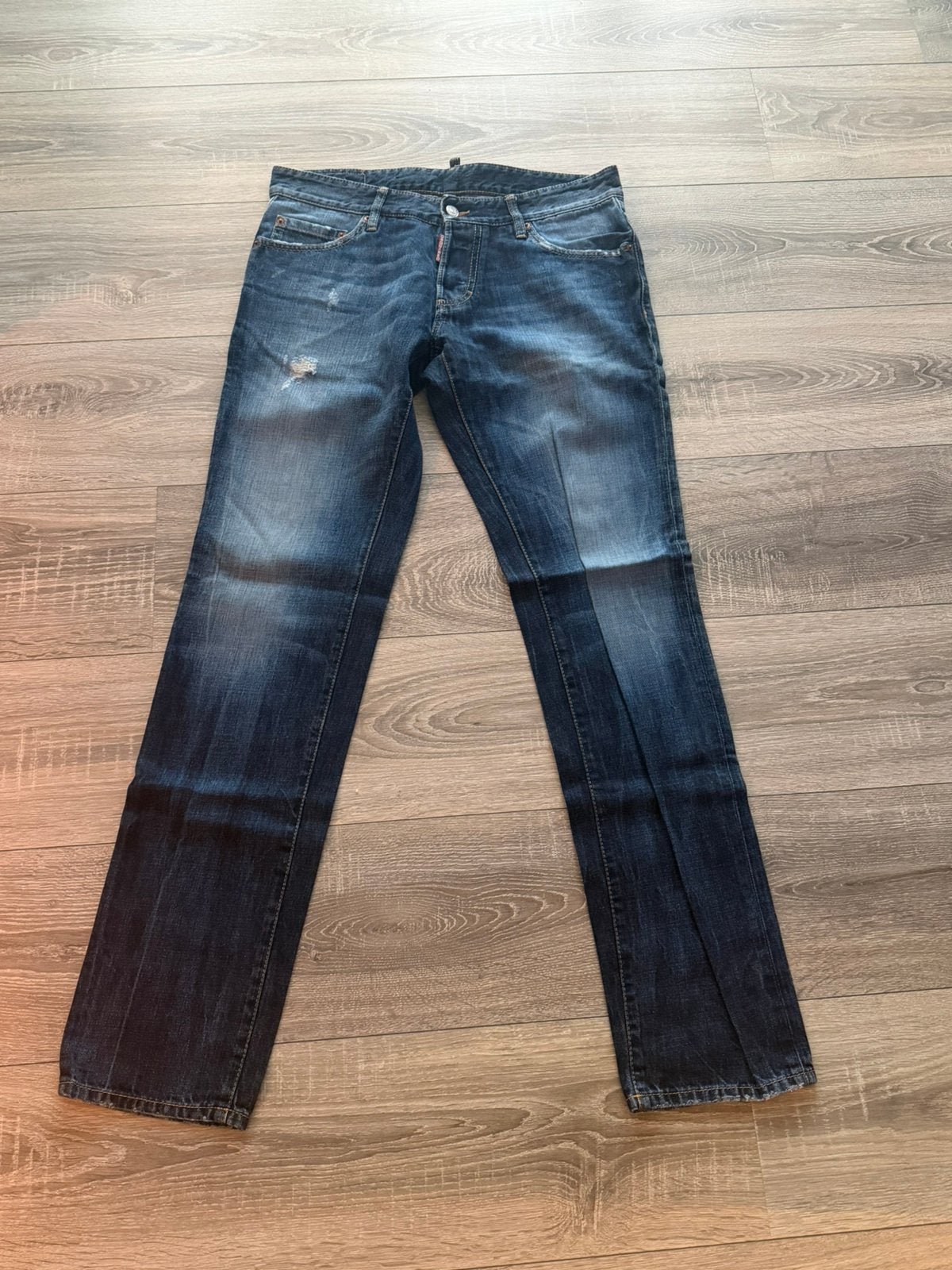 Orginale Dsquared Broek, Ophalen of Verzenden, Zo goed als nieuw, Blauw, W33 - W34 (confectie 48/50)
