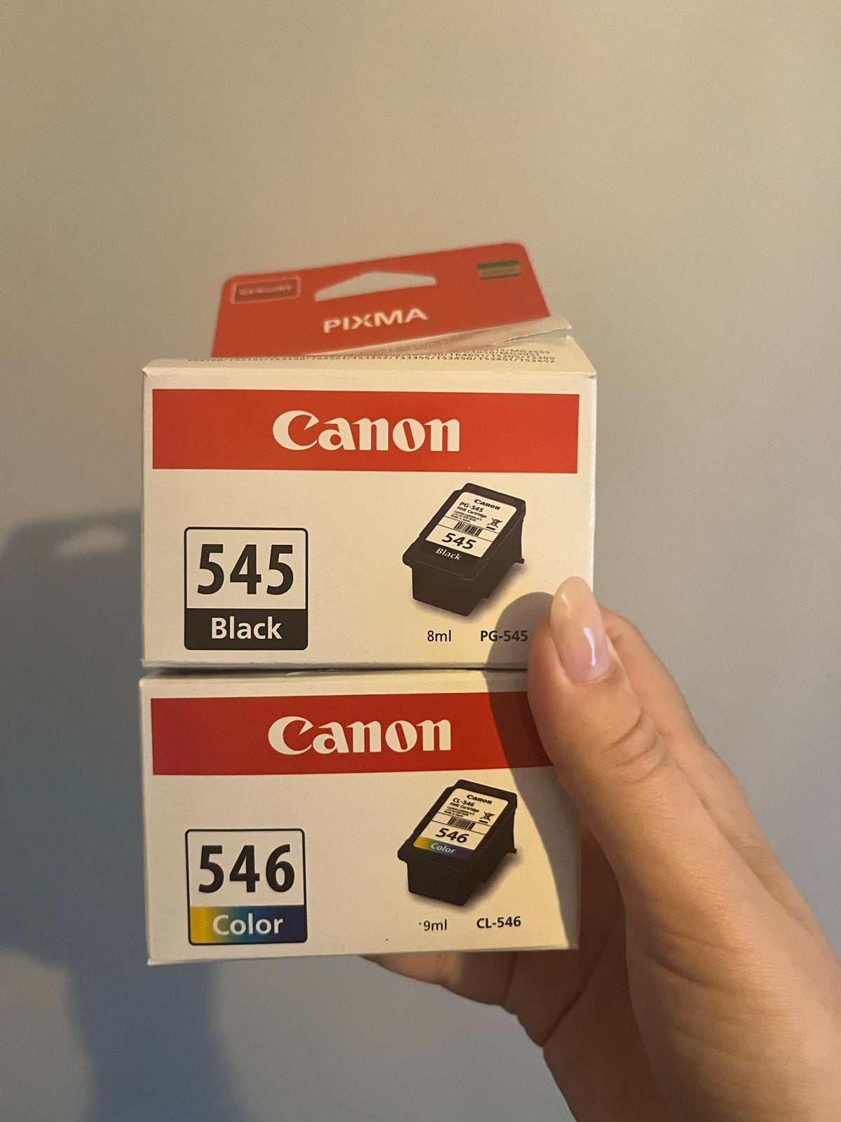 Canon PG-545 Zwart & CL-546 Kleur Inktcartridges, Ophalen, Nieuw, Cartridge