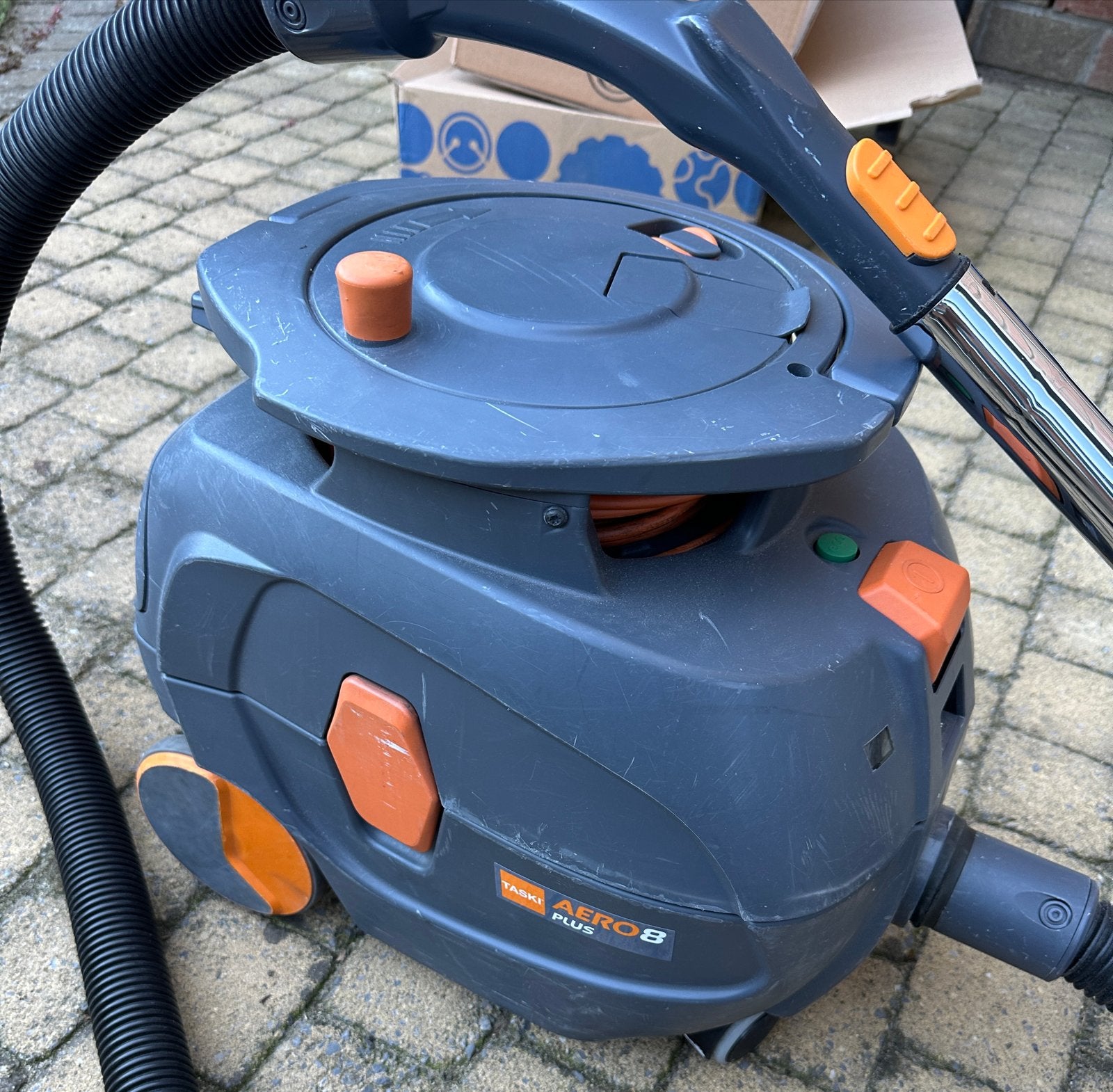 Taski Aero 8 Plus Industriële Stofzuiger, Overige merken, Gebruikt, Ophalen of Verzenden, Industriële stofzuiger