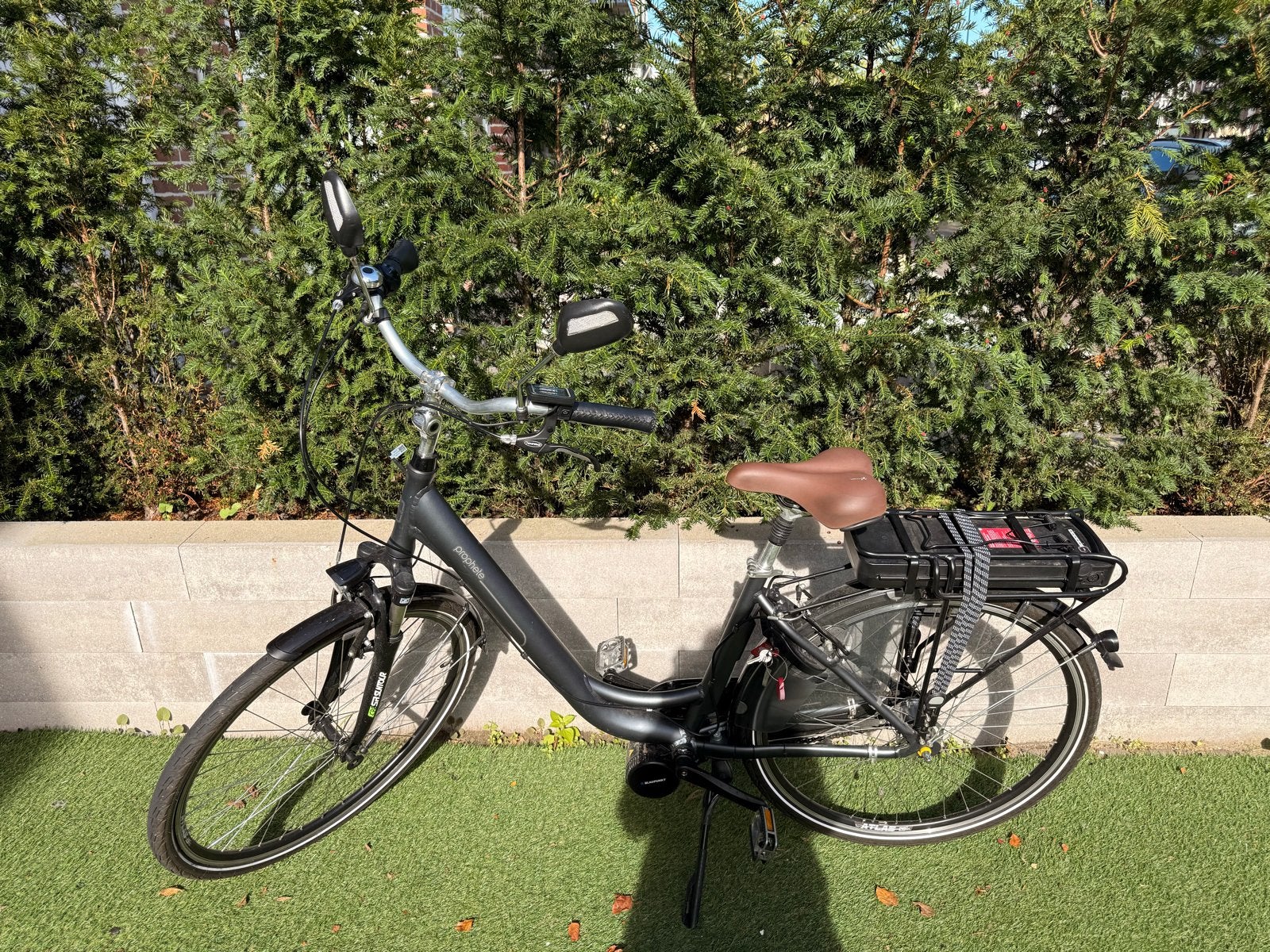Prophete elektrische fiets met lage instap, Fietsen en Brommers, (Extra) lage instap, 47 tot 50 cm, Zo goed als nieuw, Schijfrem