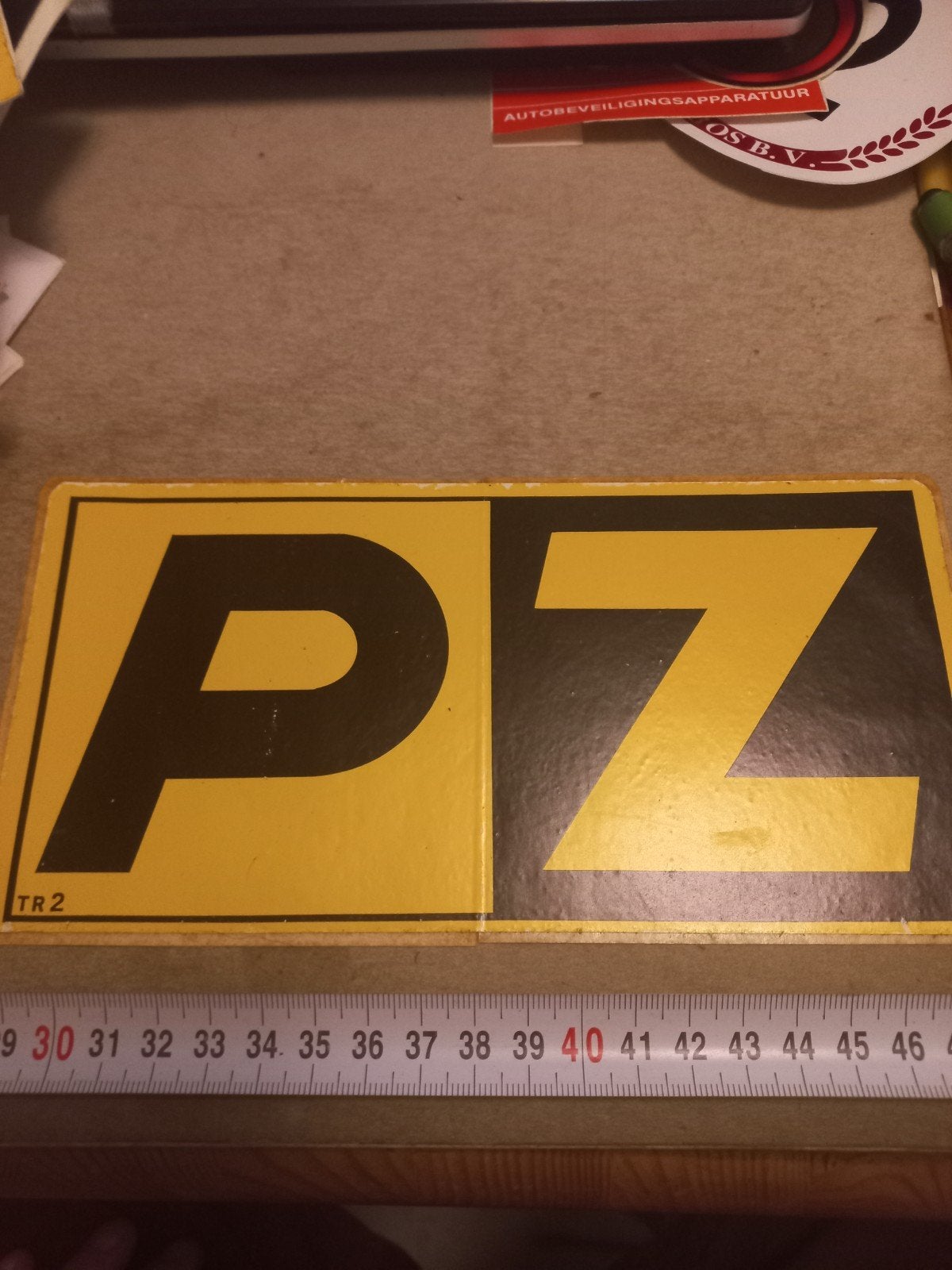 Vintage PZ TR2  - zweegers geldrop, Ophalen of Verzenden, Gebruikt