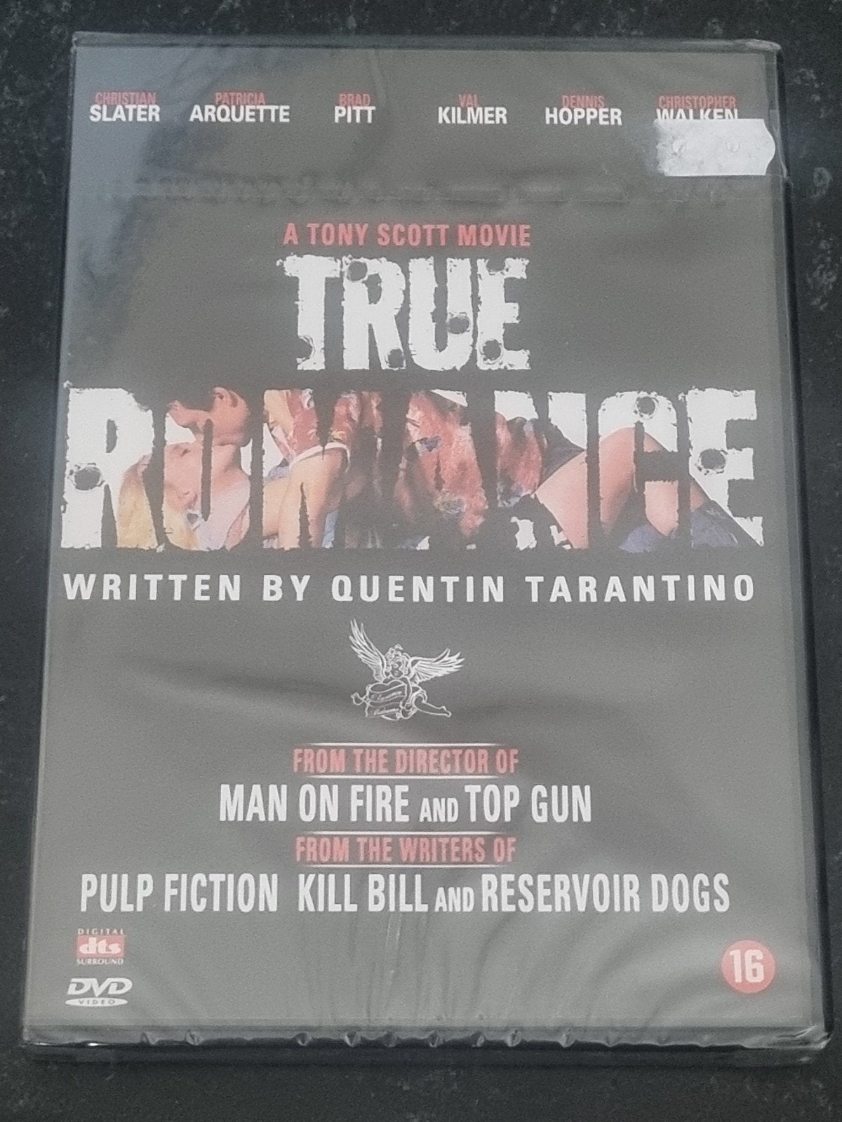 True Romance DVD - Quentin Tarantino (ingeseald), Engels, Vanaf 16 jaar, Nederlands, Actiethriller