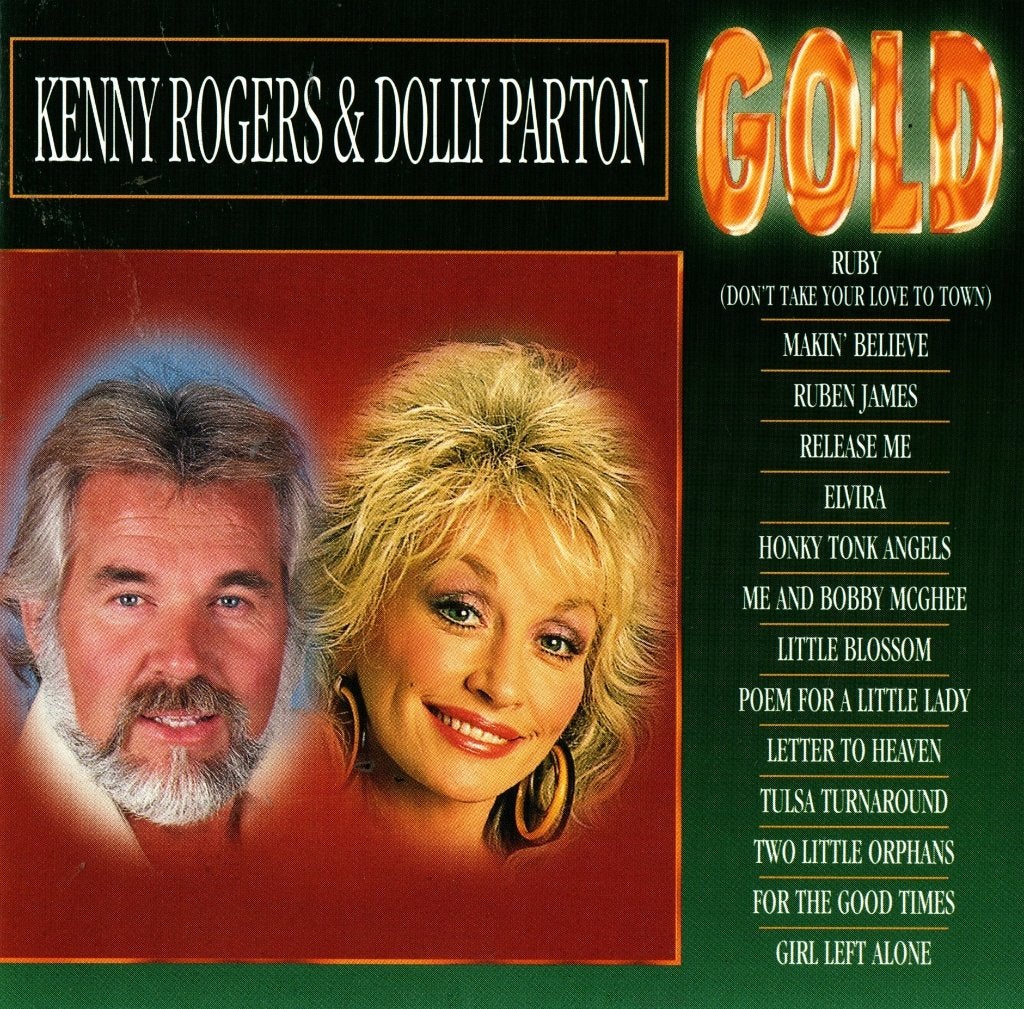 CD Kenny Rogers & Dolly Parton - Gold, Ophalen of Verzenden, Zo goed als nieuw, Country, Inclusief doosje