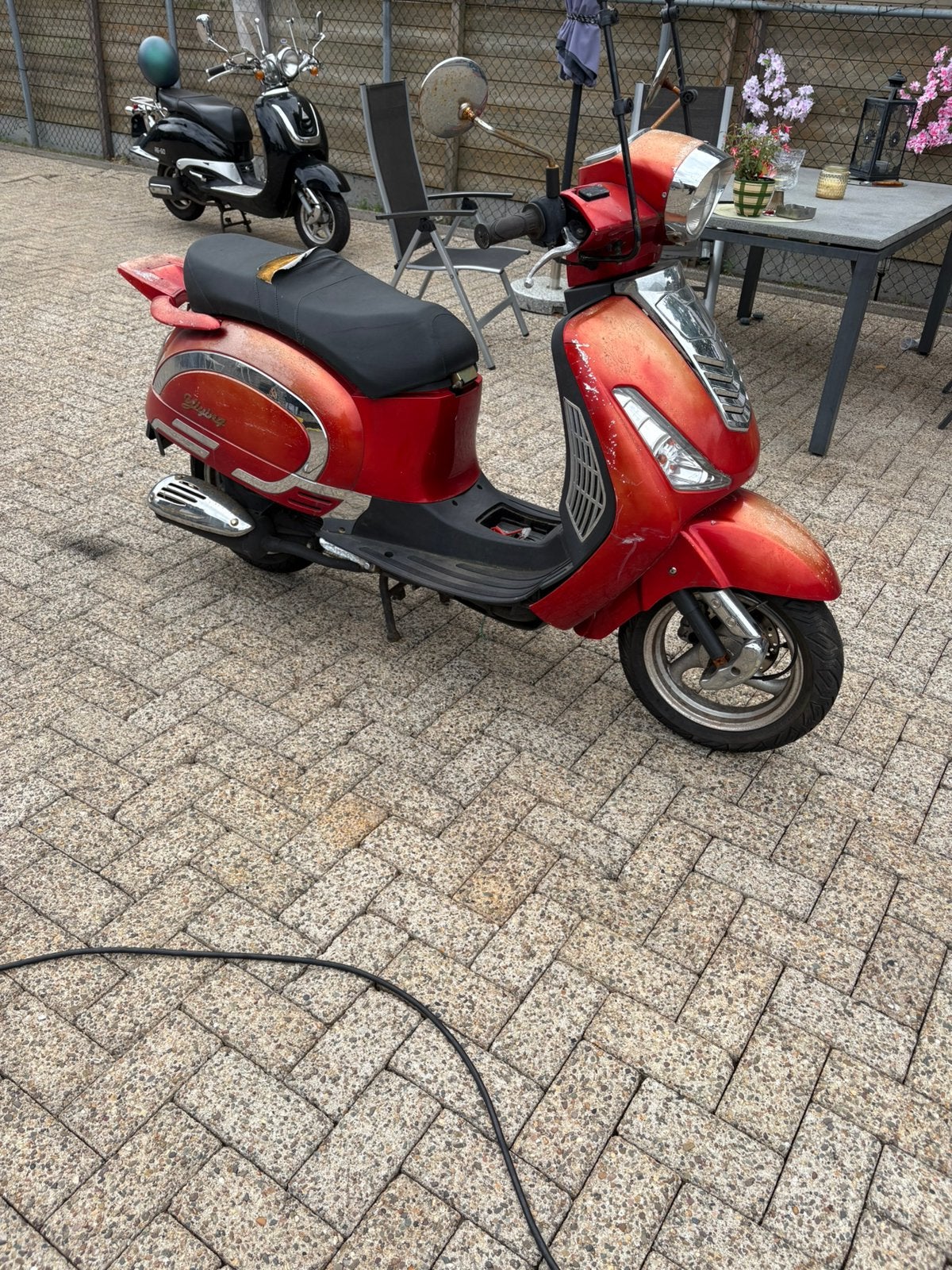 LOPENDE BENSHOU SCOOTER T.E.A.B., Ophalen, Gebruikt, Benzine, Overige merken