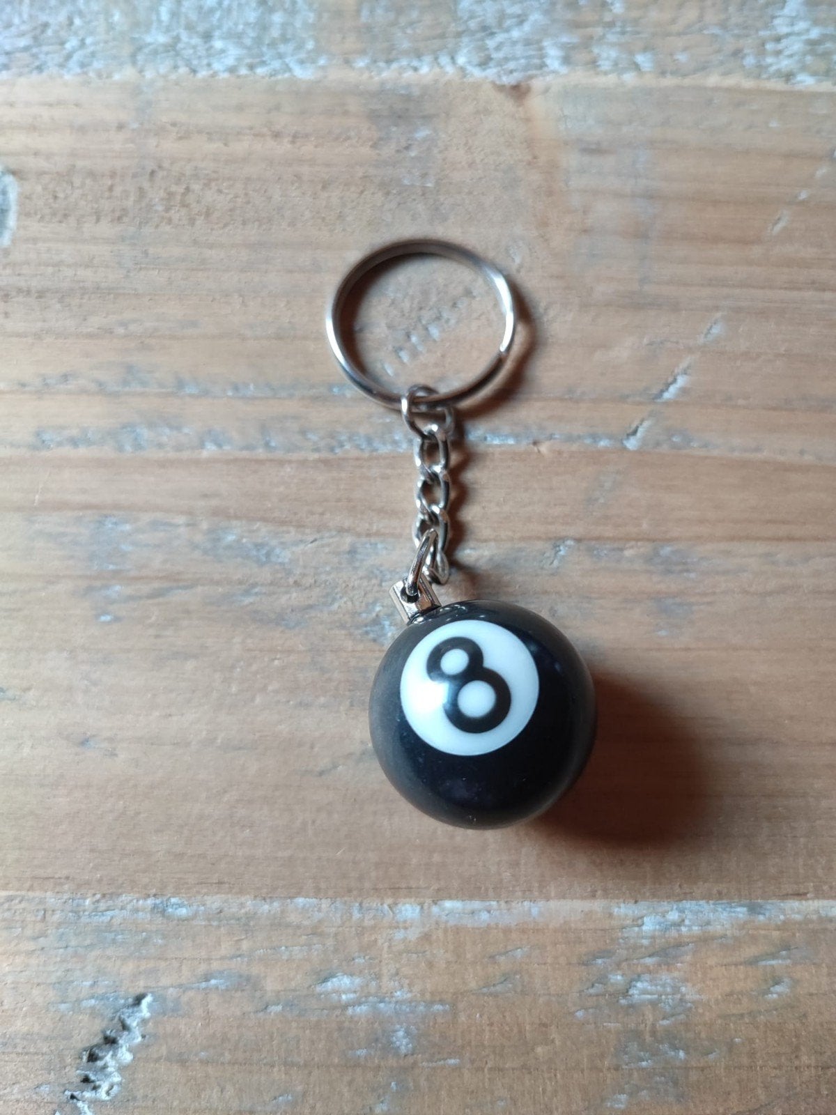 Nieuwe 8-ball sleutelhanger, Verzenden, Nieuw