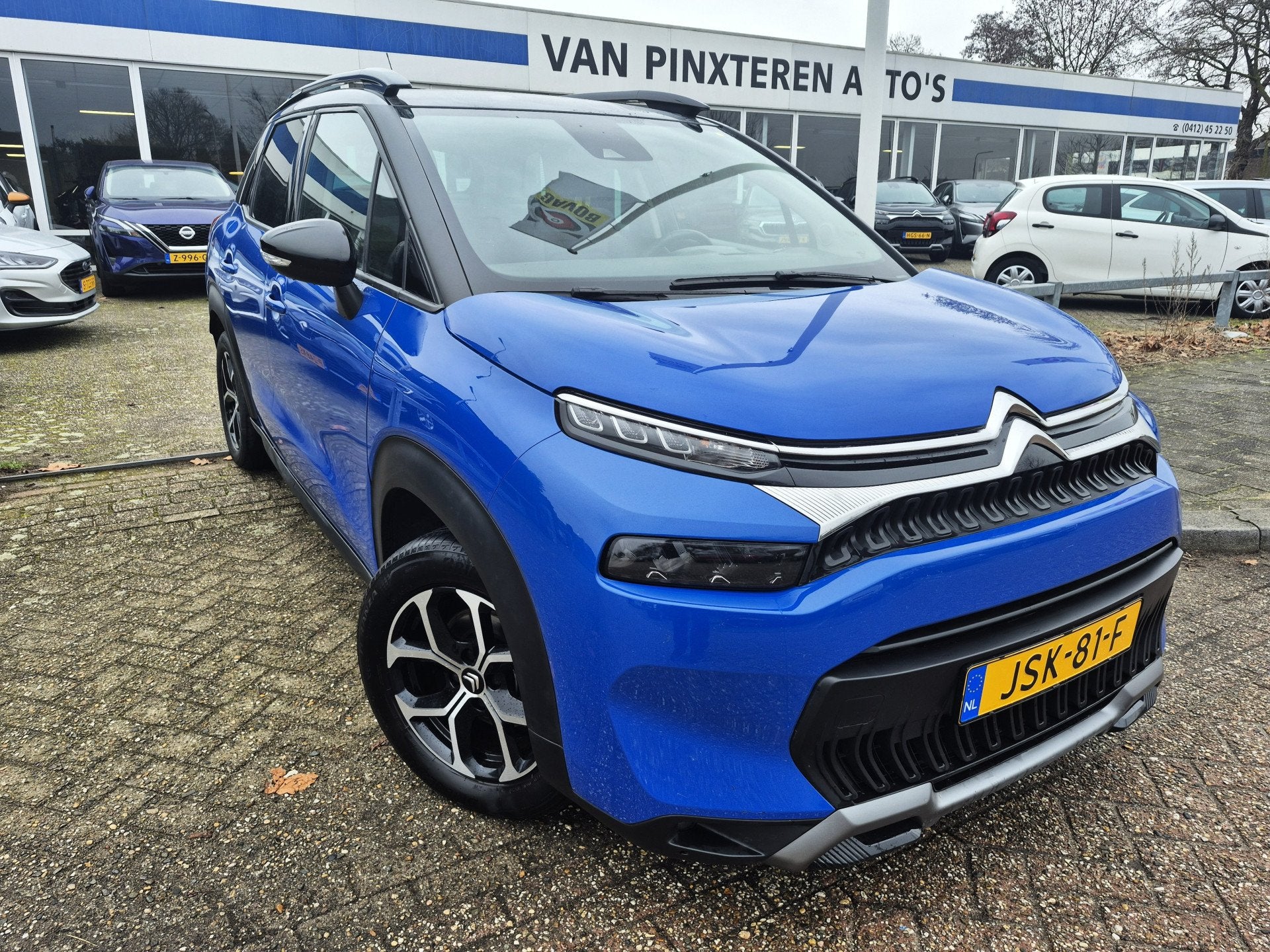 Citroën C3 Aircross 1.2 PureTech Shine (bj 2024, automaat), Auto's, 12 maanden, 840 kg, Gebruikt, Euro 6
