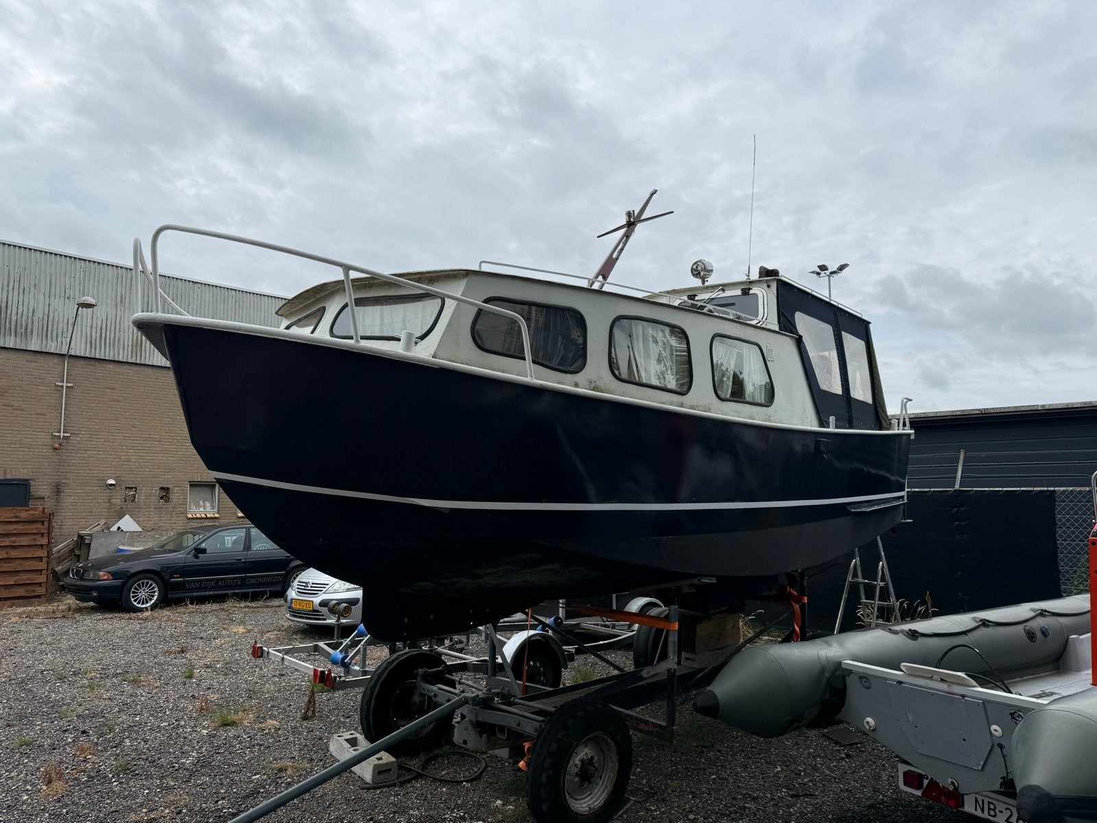 Kajuitboot 7.20M benzine met trailer, Overige merken, Gebruikt, Tot 1.00 meter, 45 pk