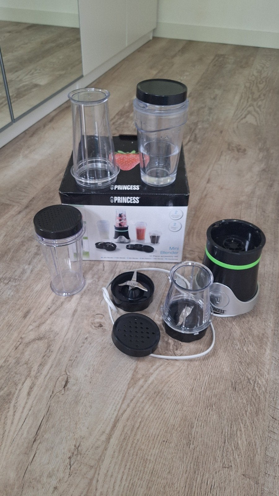 Princess Mini Blender Set - Compact en Handig, Ophalen of Verzenden, Gebruikt, Blender