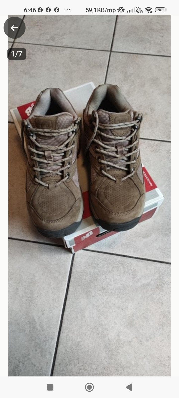 NEW BALANCE WANDELSCHOENEN maat 39, Ophalen of Verzenden, Zo goed als nieuw
