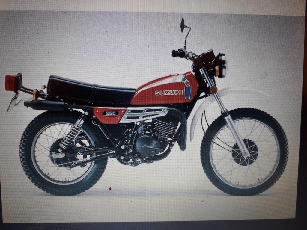 Suzuki ts 250 onderdelen vintage crossmotor twinshock, Motoren, Ophalen of Verzenden, Nieuw