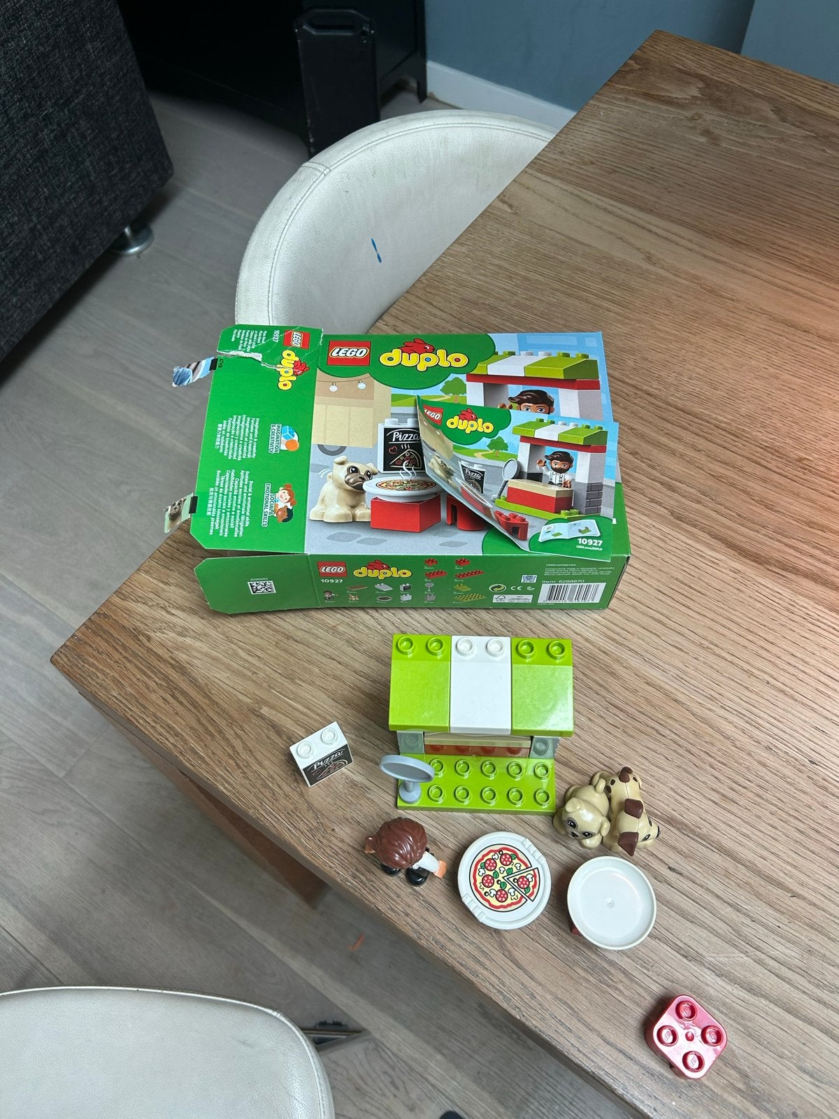Lego Duplo Pizzeria 10927 - Complete set met doos, Ophalen, Overige thema's, Zo goed als nieuw, Compleet