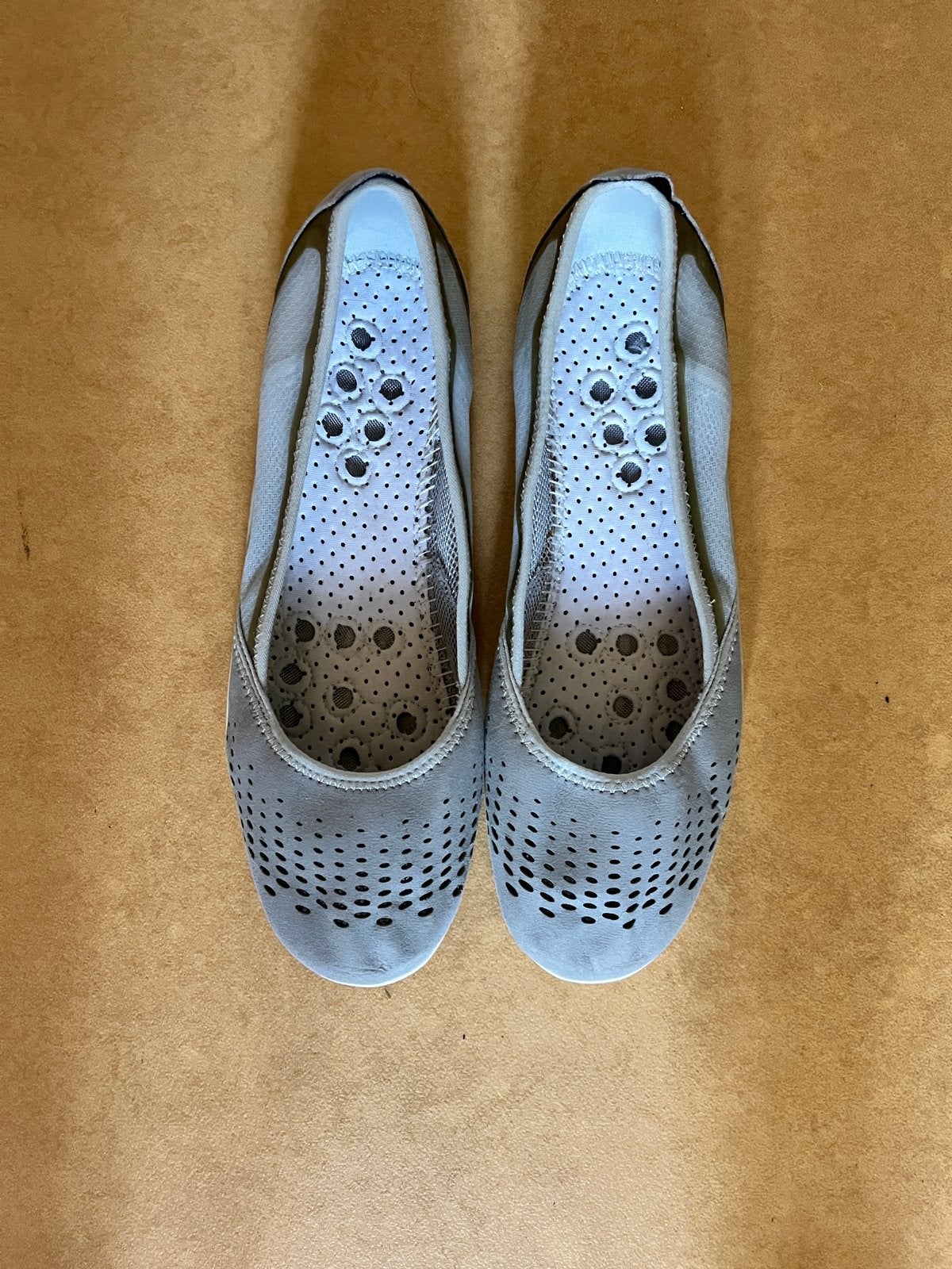 Land's End water ballet flats - comfortabele waterschoenen, Ophalen of Verzenden, Gedragen, Grijs, Ballerina's