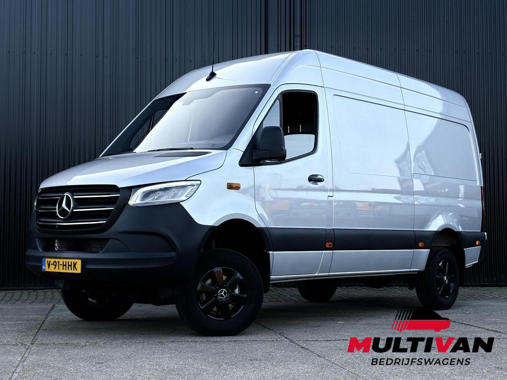 Mercedes-Benz Sprinter 319 CDI L2H2 BPM VRIJ | 4x4 | Chauffe, Auto's, Automaat, Stof, Gebruikt, 2000 kg