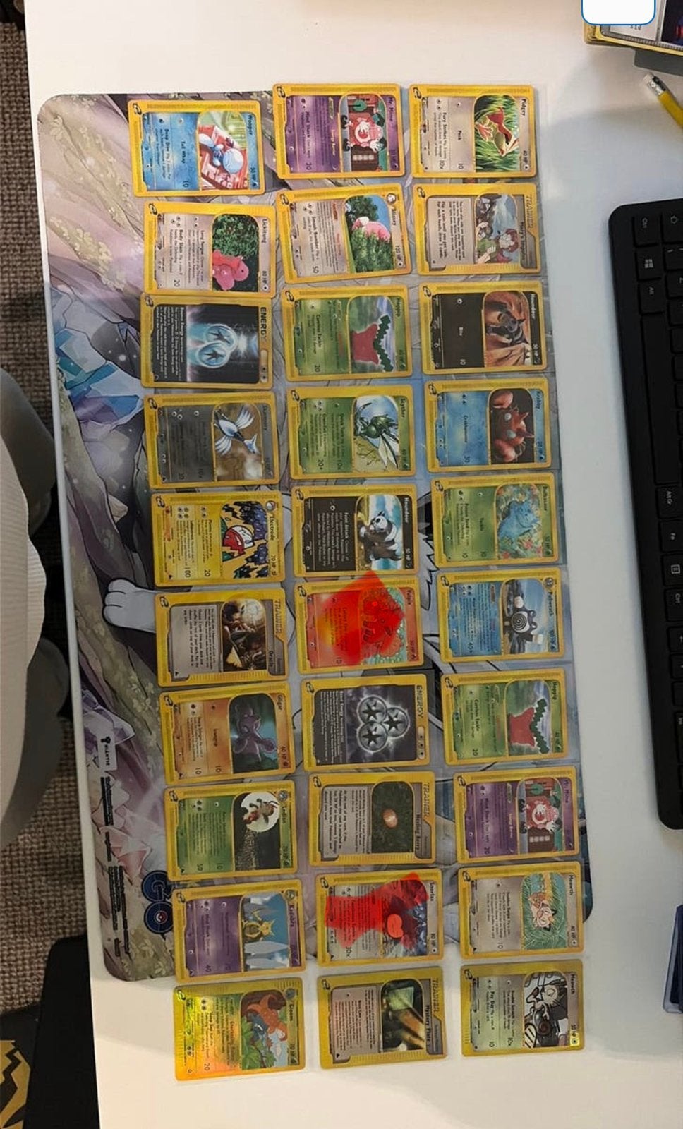 Vintage Pokemon kaarten., Ophalen of Verzenden, Zo goed als nieuw