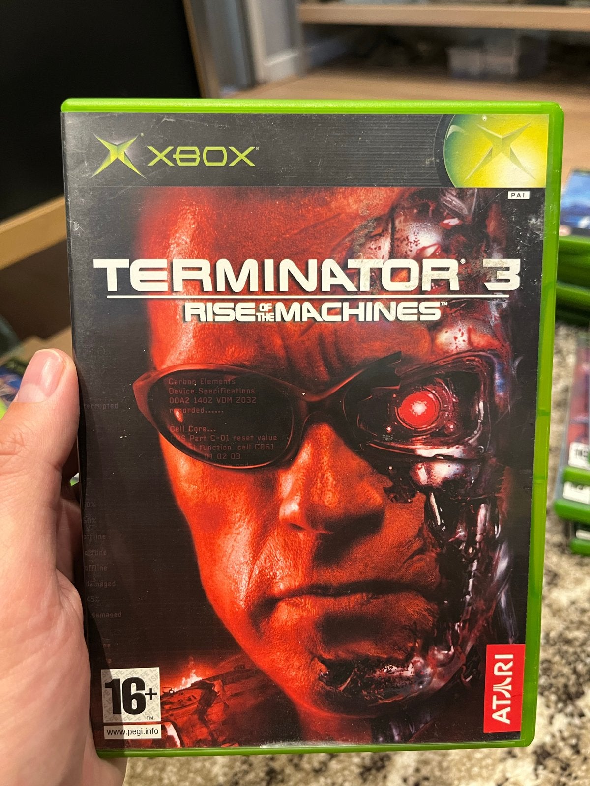 Terminator 3: Rise of the Machines - Xbox, Gebruikt, Shooter, 1 speler, Eén computer