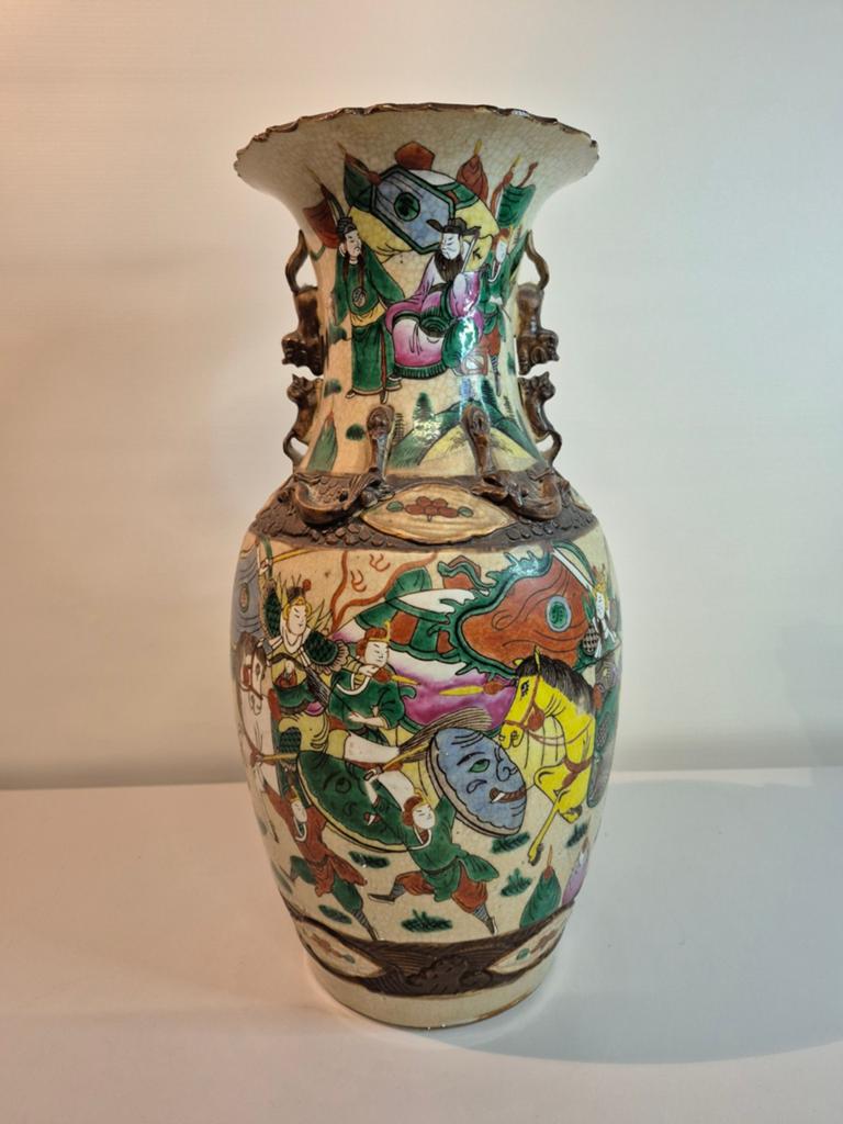 19e eeuwse chinese vaas van porcelein, Antiek en Kunst, Ophalen