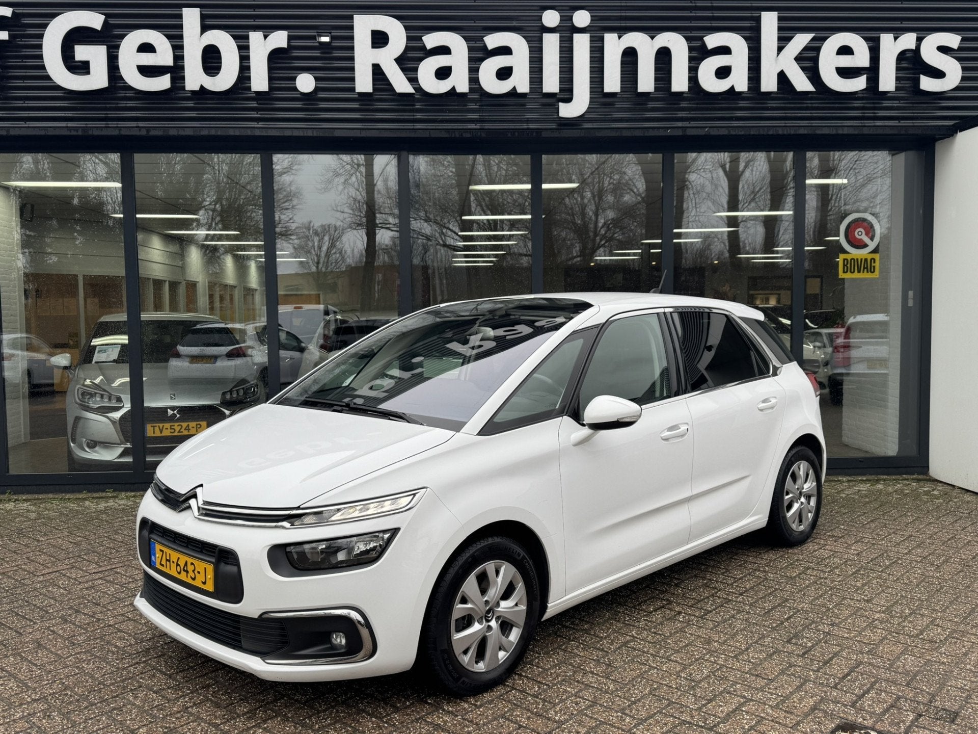 Citroën C4 Spacetourer 1.5 BlueHDI Business*Navi*ECC*ACC*EX, Auto's, Gebruikt, 4 cilinders, Wit, Origineel Nederlands