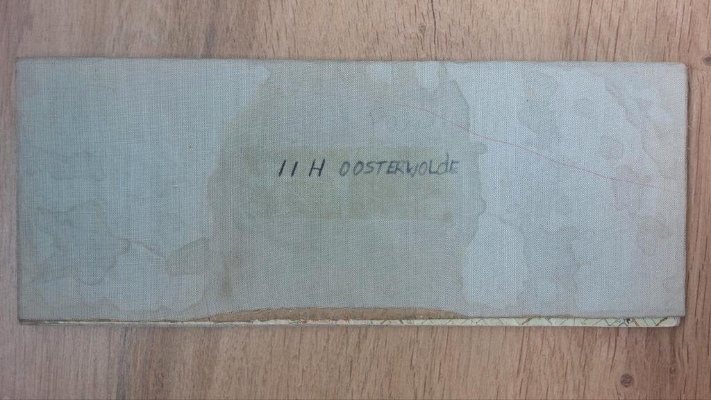 11H Oosterwolde Appelscha Esloo Mikkanga Stafkaart uit 1982, Topografische Dienst Nederland, Ophalen of Verzenden, 1800 tot 2000