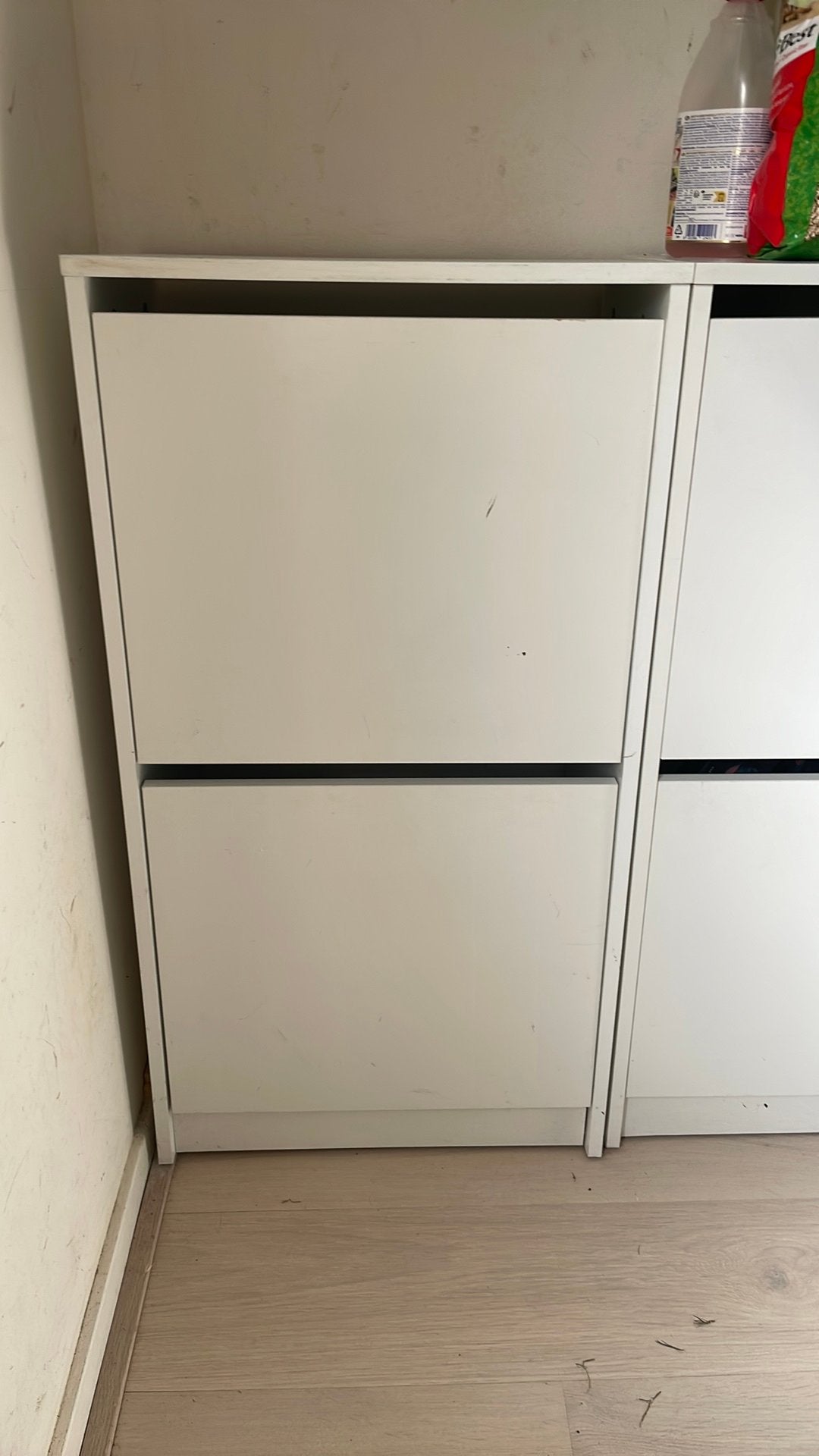 Schoenenkast (2x), Ophalen, Gebruikt