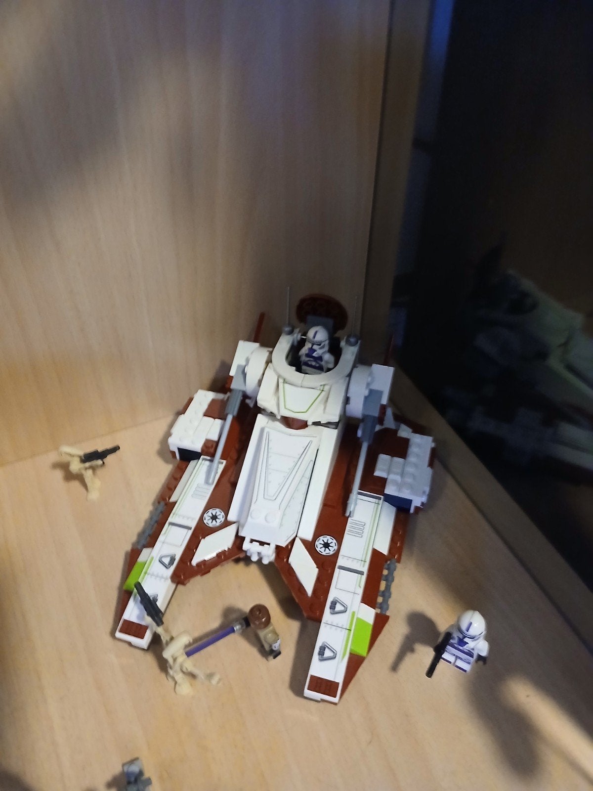 Lego Star Wars Republic Fighter Tank (75182) compleet, Ophalen of Verzenden, Zo goed als nieuw, Overige merken