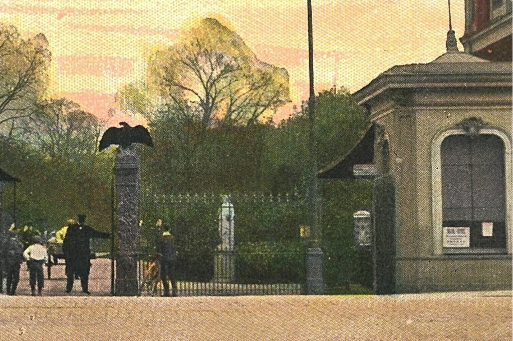 939690 Amsterdam Ingang Artis jr 10 30 zegel afgeweekt, Ophalen of Verzenden, 1920 tot 1940, Gelopen, Noord-Holland