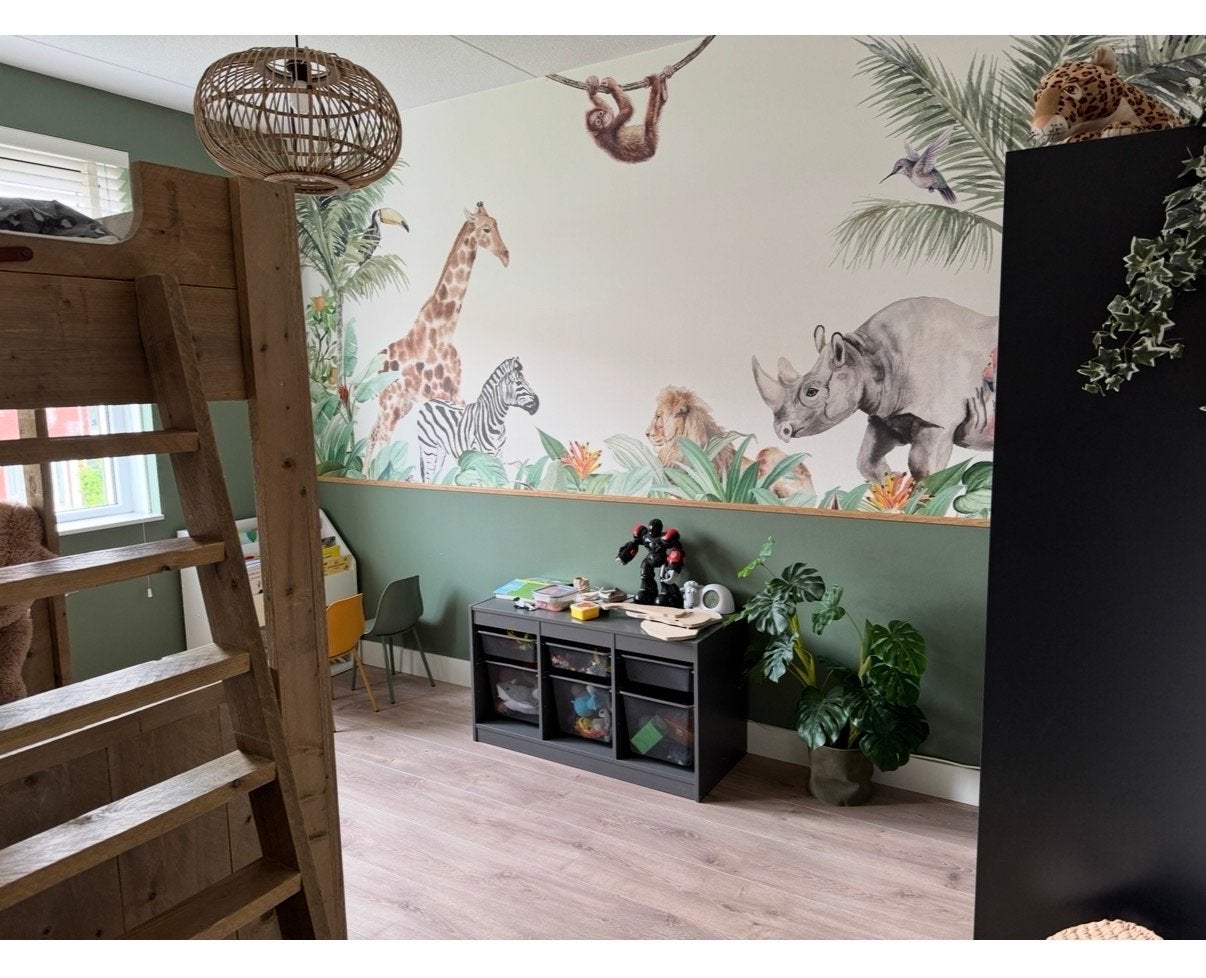 Complete decoratie voor junglekamer, Ophalen, Gebruikt, Overige typen, Ophangbaar