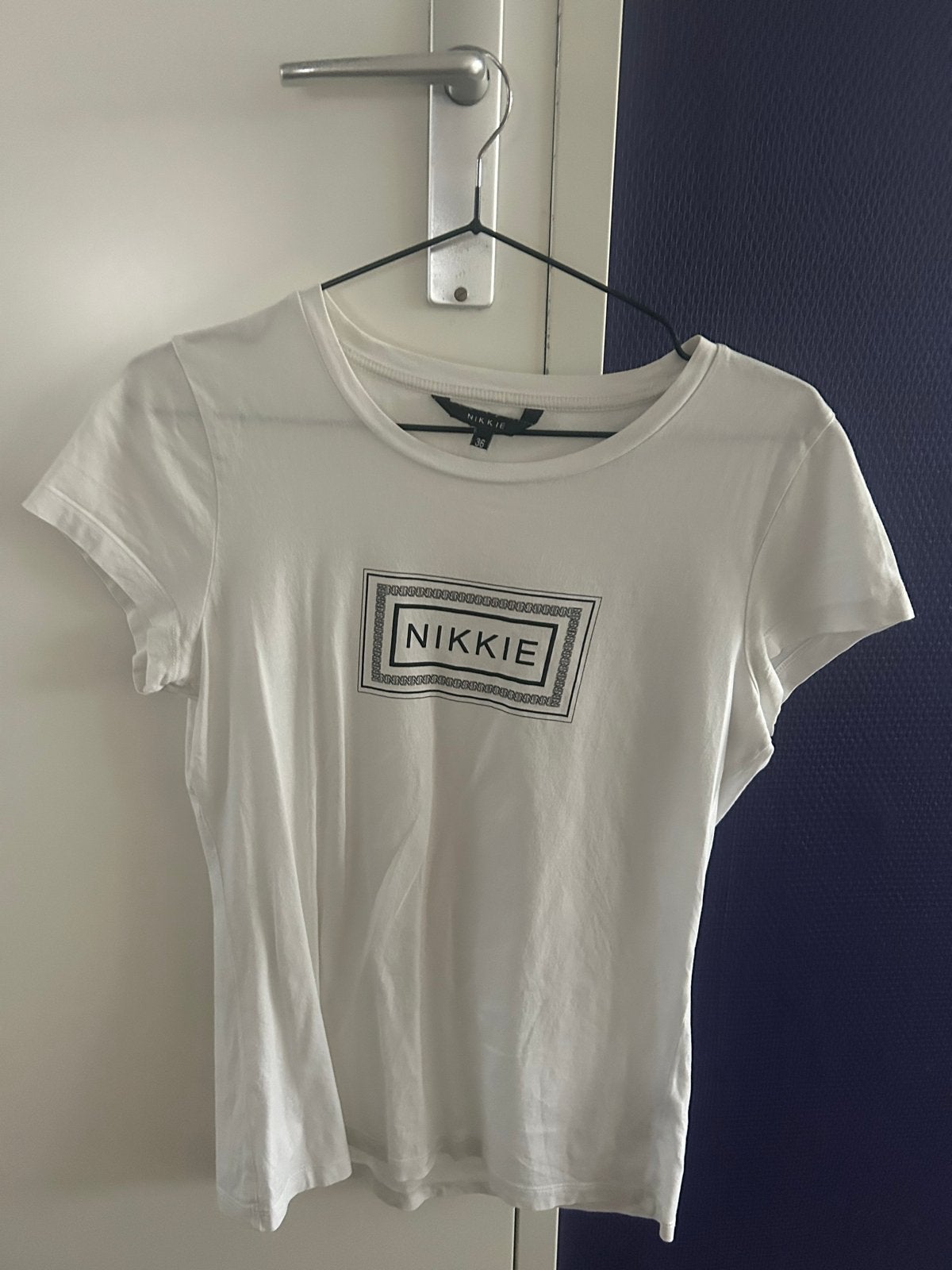 Nikkie shirt - Maat 36, Wit, Ophalen of Verzenden, Korte mouw, Maat 36 (S)