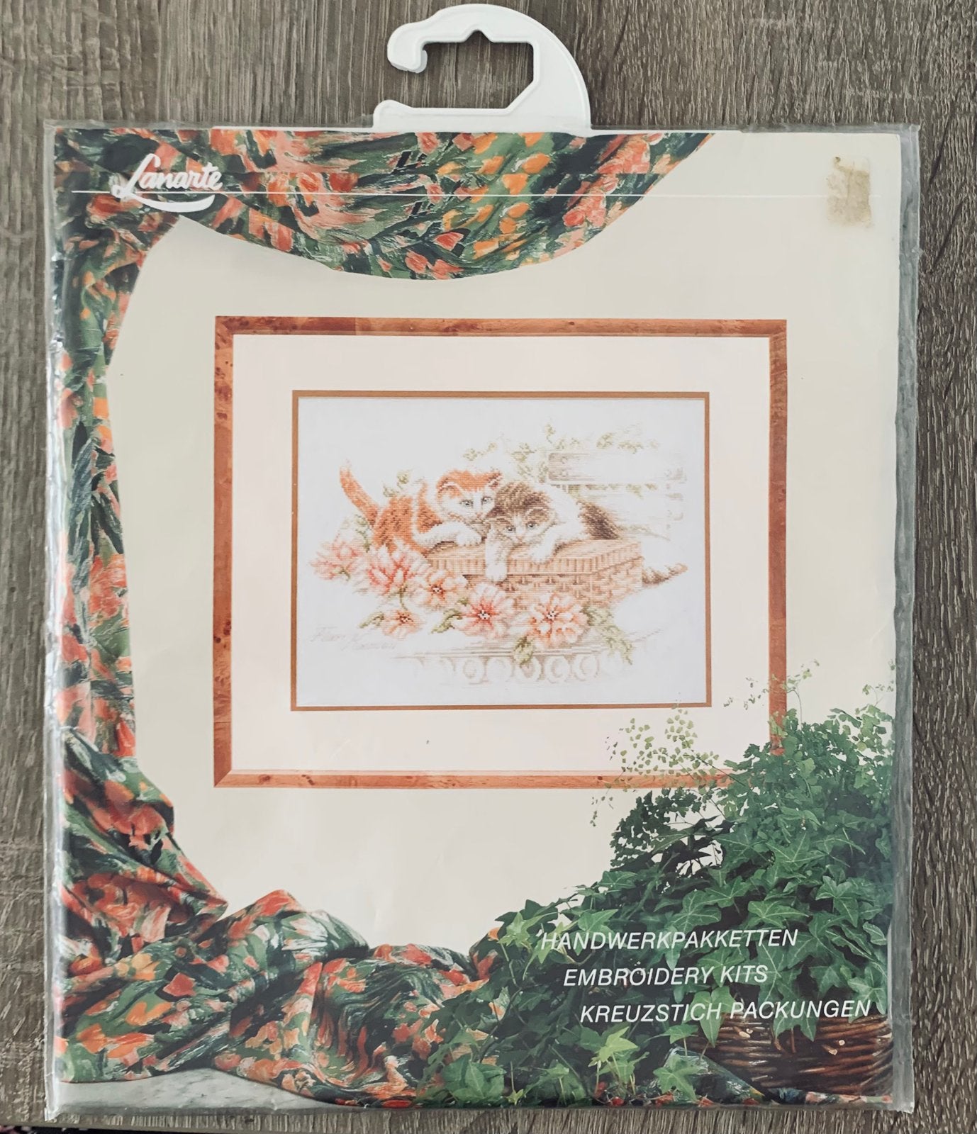 Lanarte borduurpakket Poezen, Ophalen of Verzenden, Nieuw, Handborduren, Borduurpakket