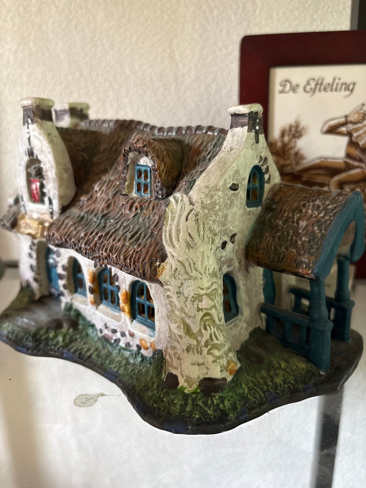 Efteling miniatuur Wolf en Zeven Geitjes, Ophalen of Verzenden, Zo goed als nieuw, Beeldje of Poppetje