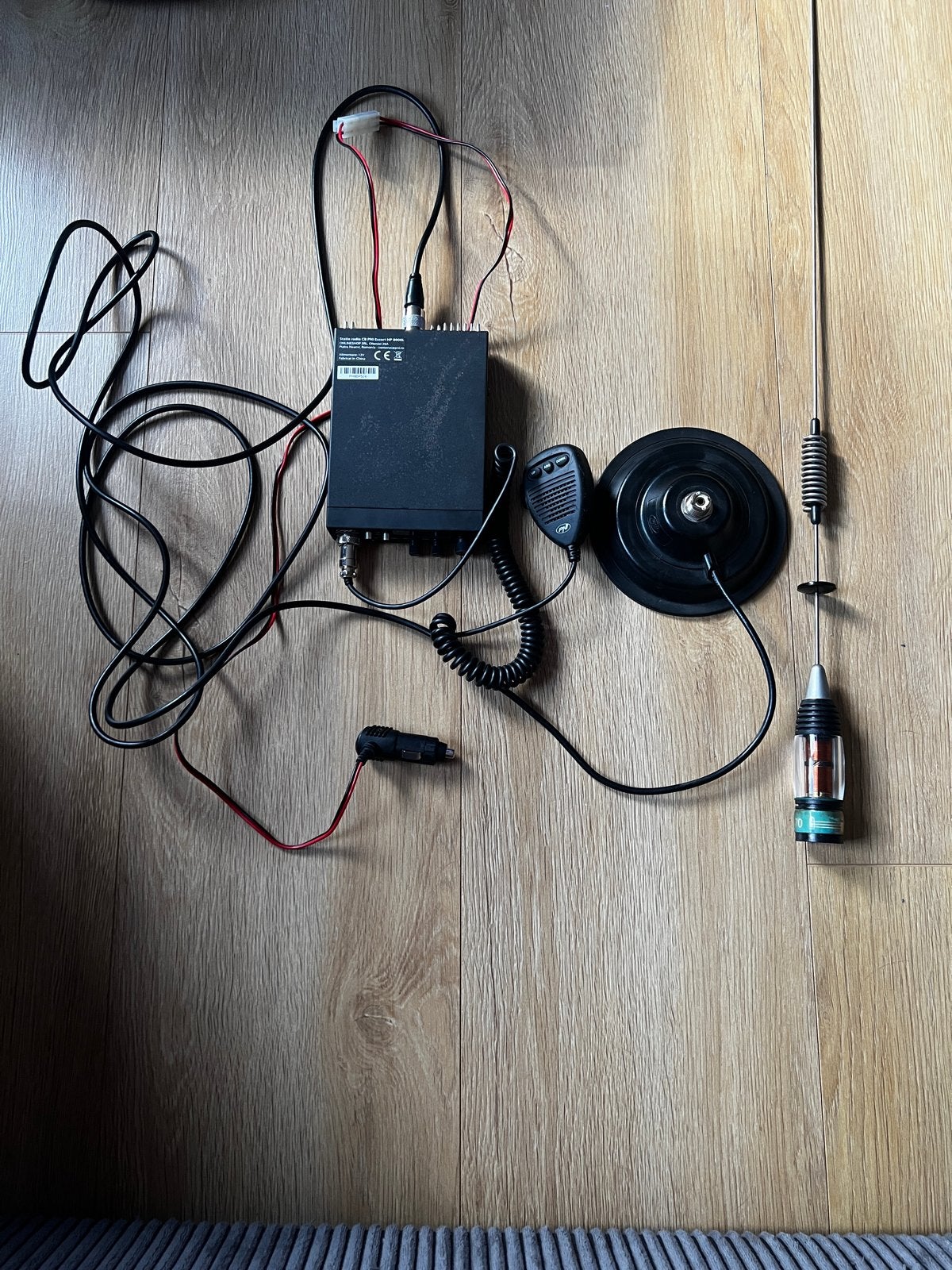 PNI Escort HP 8000L CB Radio + ML-70 Magneetantenne Set, Telecommunicatie, Ophalen of Verzenden, Zo goed als nieuw, Zender en Ontvanger