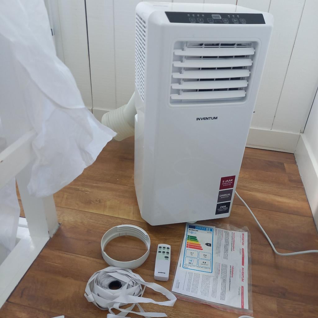 Mobiele airco Inventum AC 701, Koelen en Ontvochtigen, Timer, Minder dan 60 m³, 3 snelheden of meer