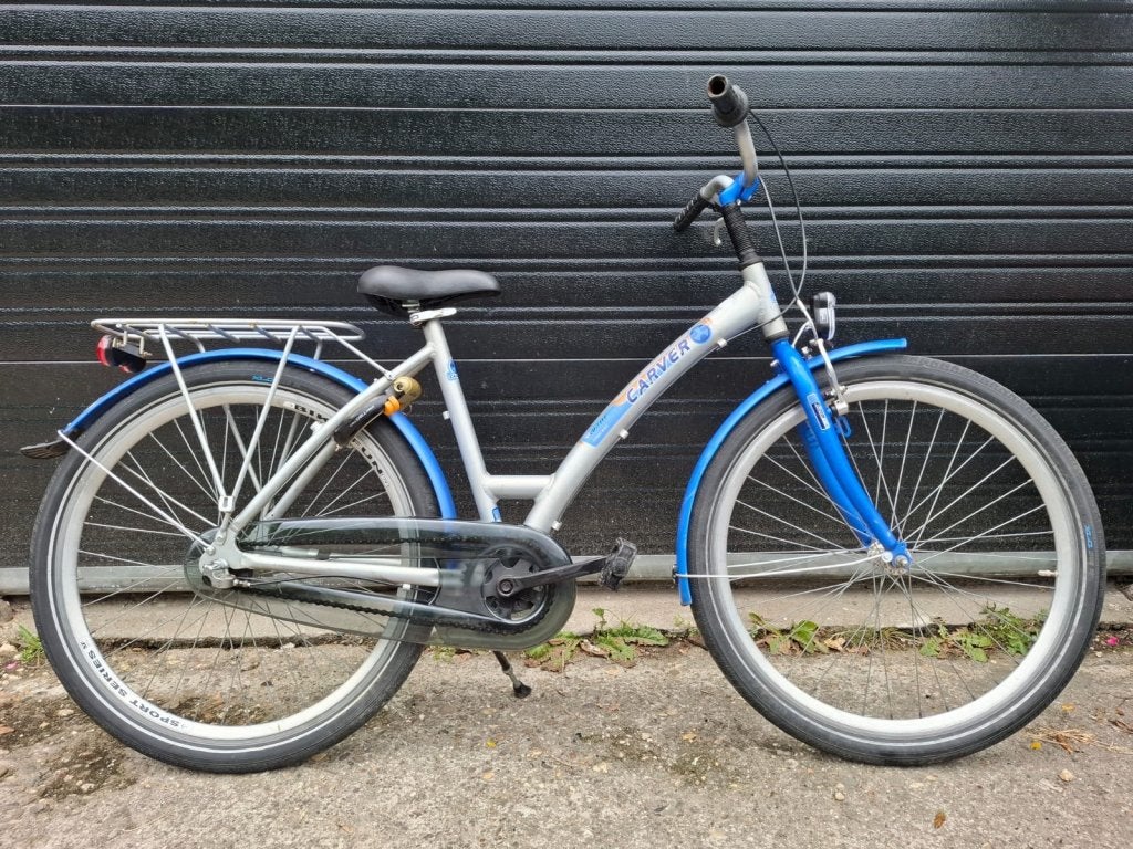 26 inch carver meisjesfiets met 3 versnellingen, Terugtraprem, Carver, Versnellingen, Niet ingevuld