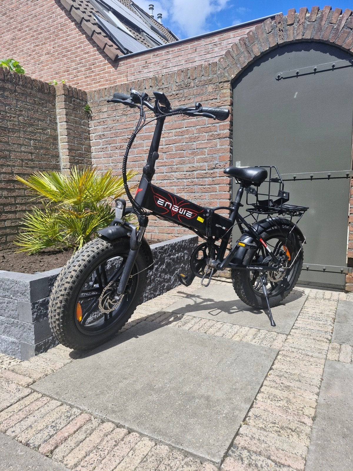 ENGWE EP-2 Pro opvouwbare elektrische fatbike, Overige merken, Ophalen of Verzenden, Zo goed als nieuw, Minder dan 47 cm