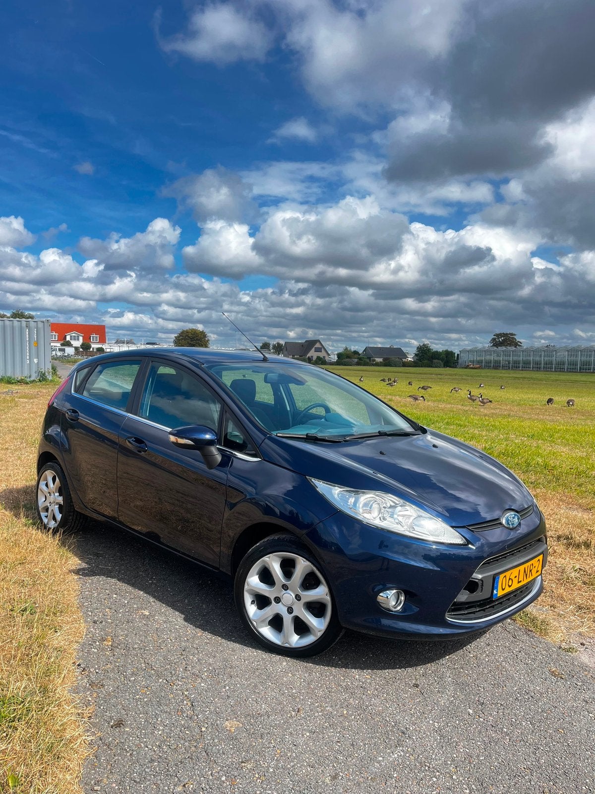 FORD | FIESTA | Nieuwe Aircopomp |APK 2027 | Inruil mogelijk, Voorwielaandrijving, Stof, Blauw, Origineel Nederlands