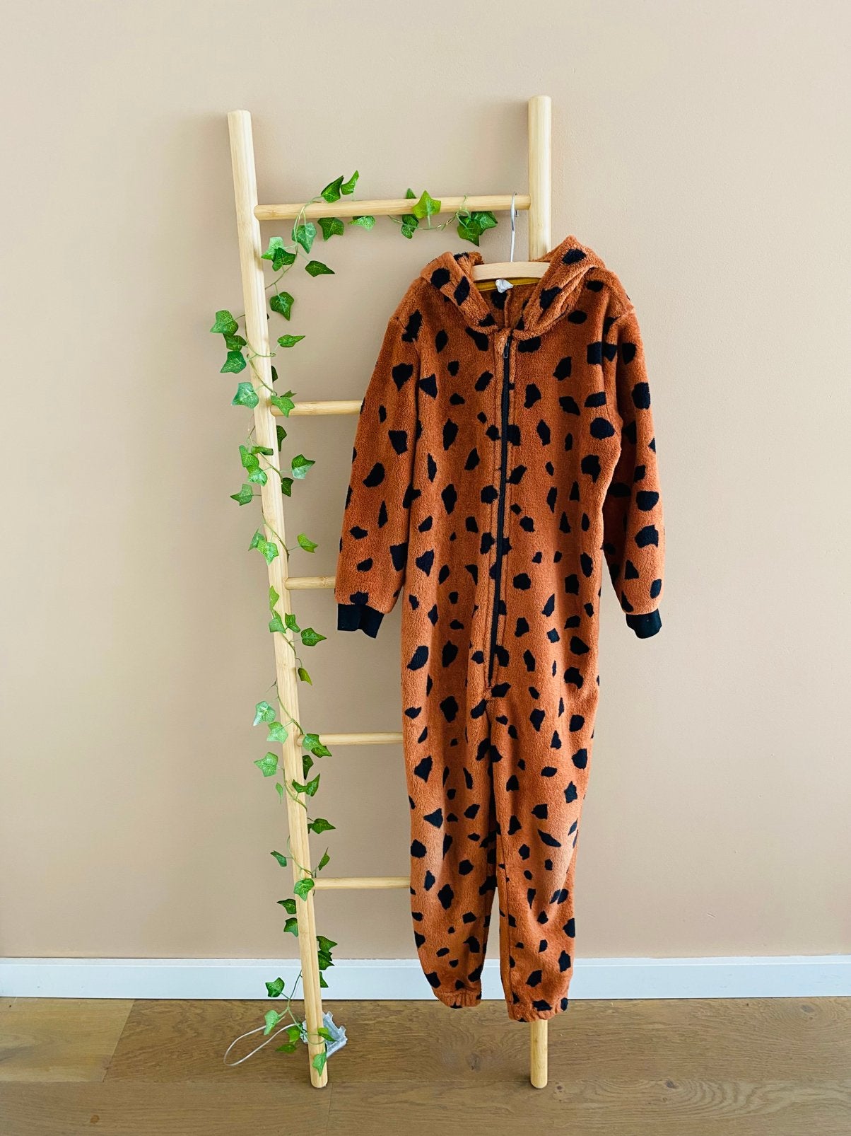Kinderonesie/ onesie/ huispak/ pak van Hema, maat 122/128, Ophalen of Verzenden, Gebruikt, Jongen of Meisje, Setje