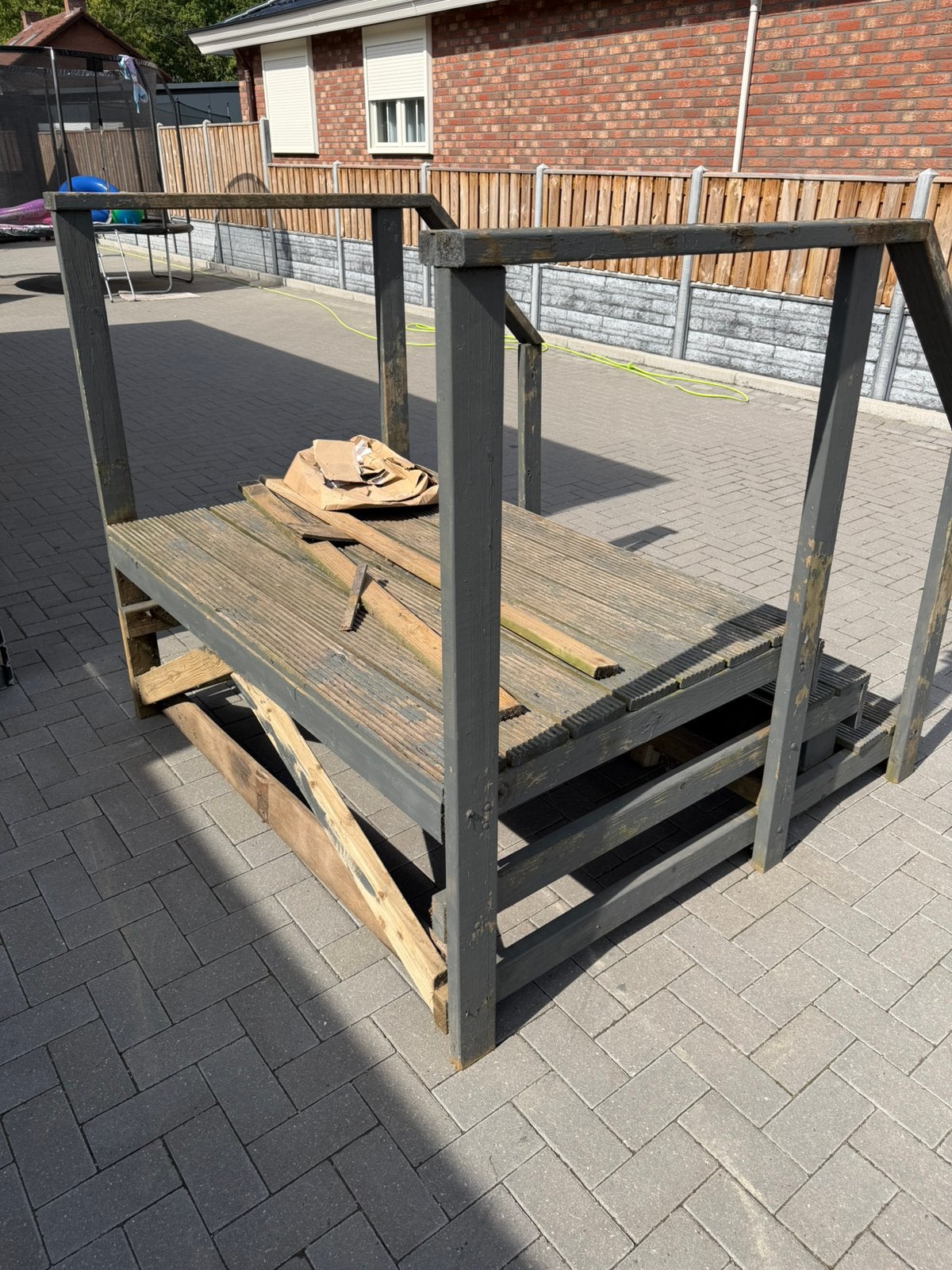 Woonwagen trap, Ophalen of Verzenden, Zo goed als nieuw, Minder dan 2 meter