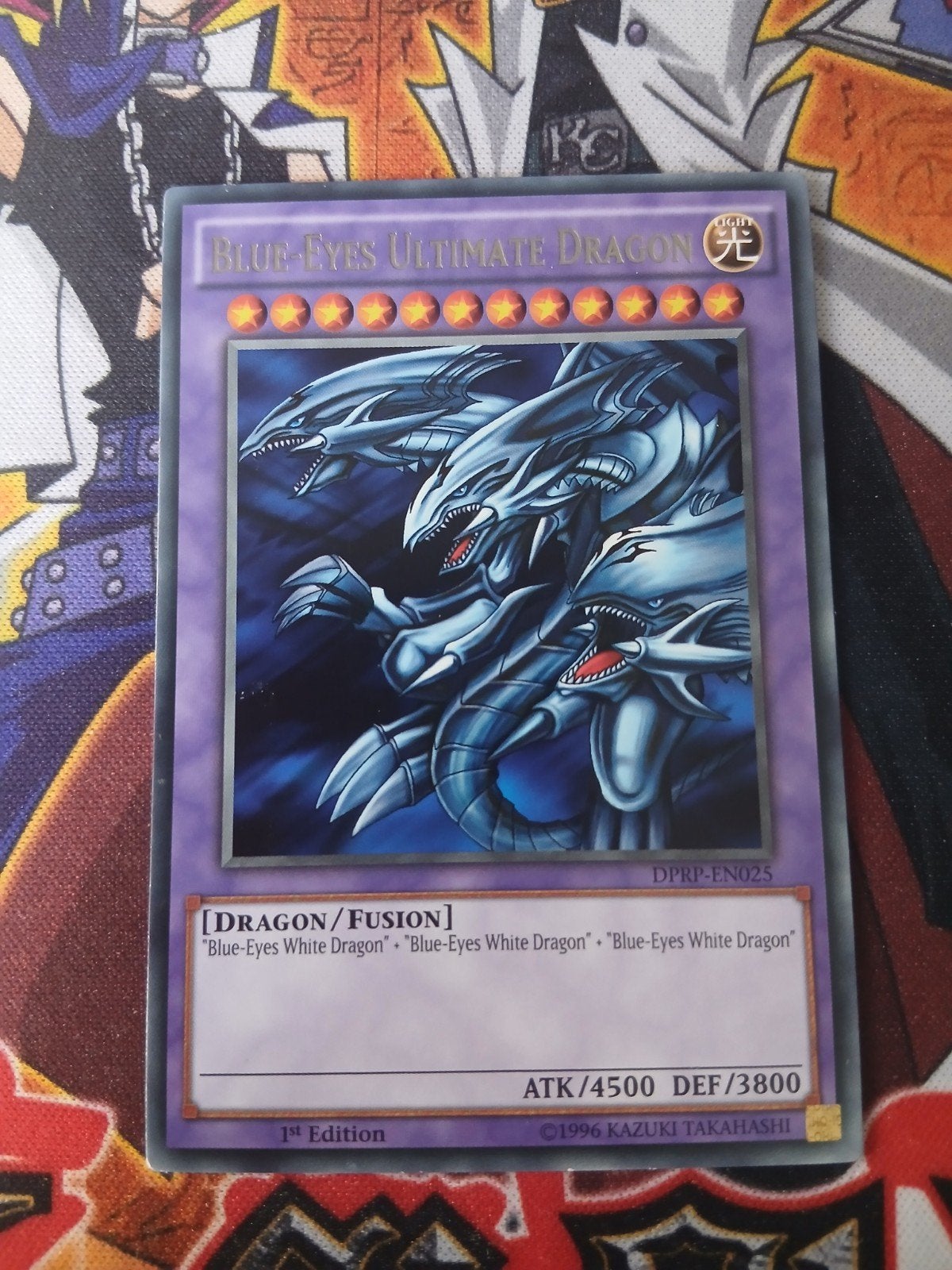 Blue-Eyes Ultimate Dragon - Rare DPRP - Yu-Gi-Oh, Hobby en Vrije tijd, Ophalen, Zo goed als nieuw