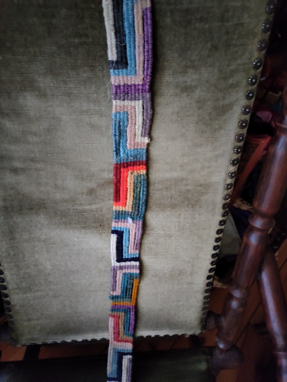 Riem voor heren of dames handmade Nepal, Ophalen of Verzenden, Zwart
