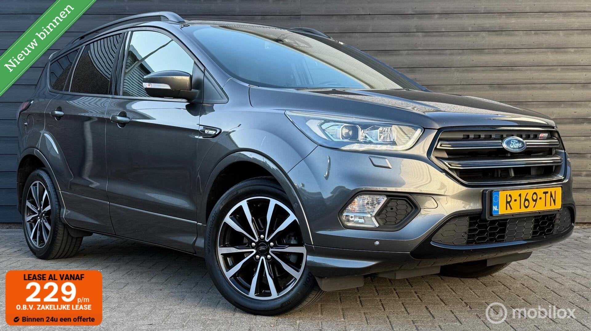 Ford Kuga 1.5 EcoBoost ST Line Trekhaak/Xenon/Winterpack/Cli, Voorwielaandrijving, Euro 6, 4 cilinders, 14 km/l