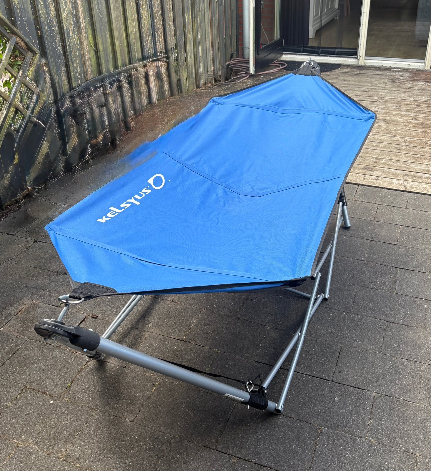 NIEUW Kelsyus opvouwbare hangmat met frame Incl draagtas, Ophalen, Zo goed als nieuw, Opvouwbaar