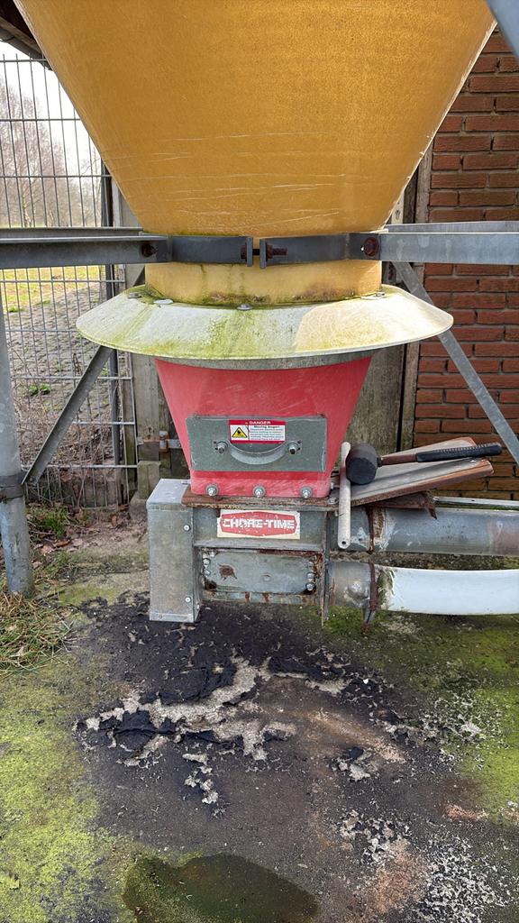Voerweger met voercomputer en tandemonderstel, Ophalen, Veehouderij, Voertechniek