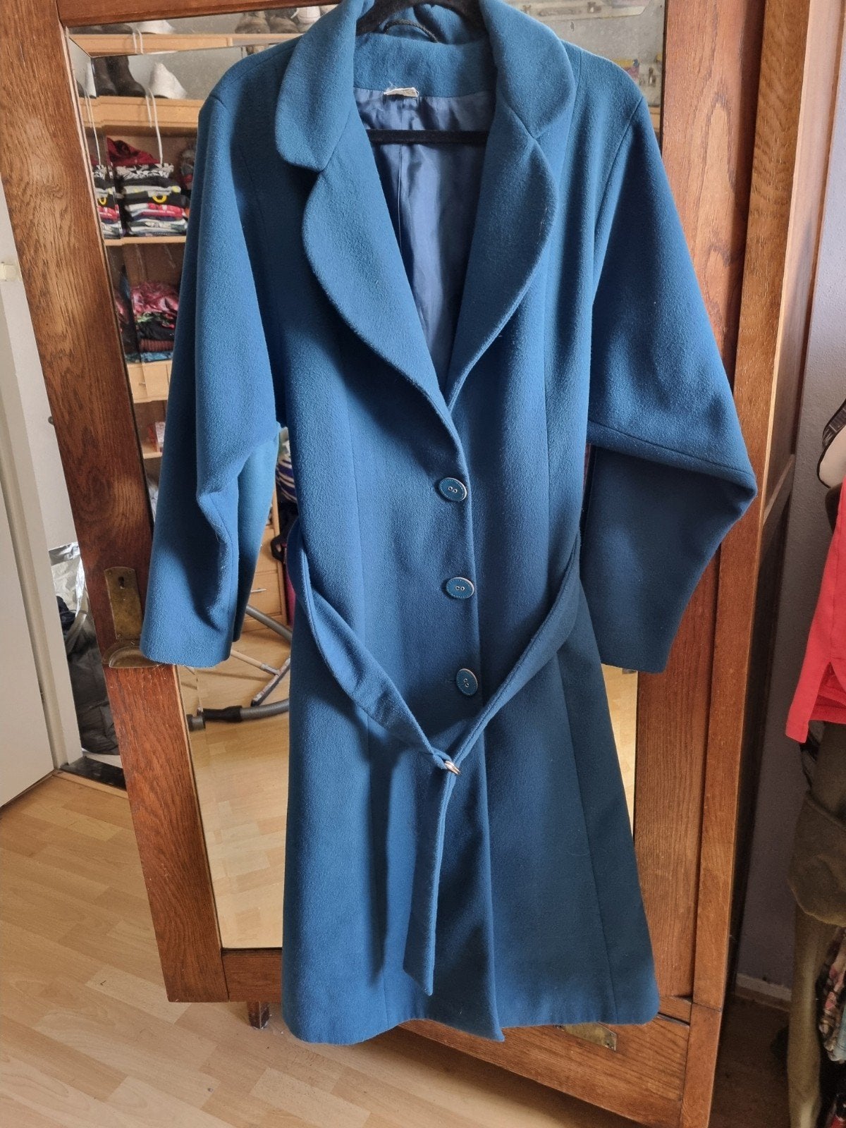 ART Ateliers Rare Toggery wollen jas XL, Kleding | Dames, Jassen | Winter, Blauw, Maat 46/48 (XL) of groter, Ophalen of Verzenden
