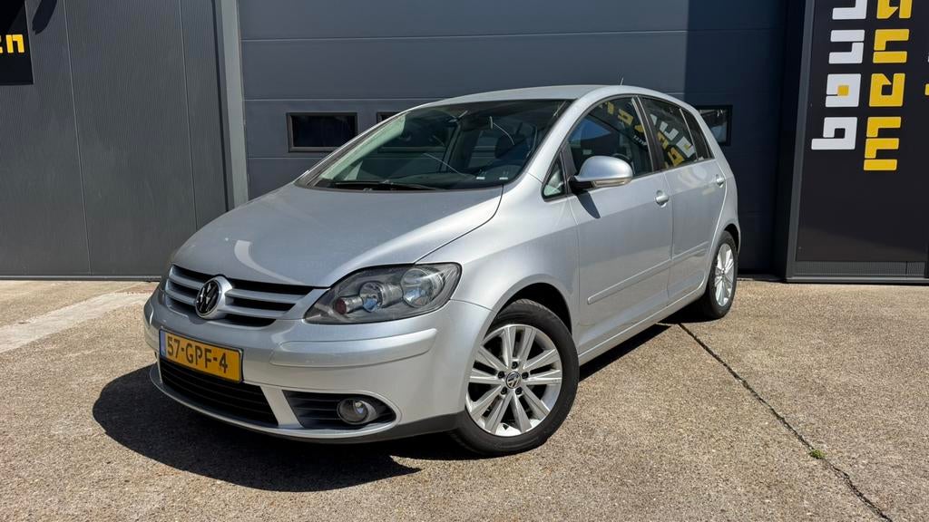 Volkswagen Golf Plus 1.4 TSI 90KW 2008 Grijs Airco Automaat, Auto's, Zwart, 4 cilinders, 122 pk, Origineel Nederlands