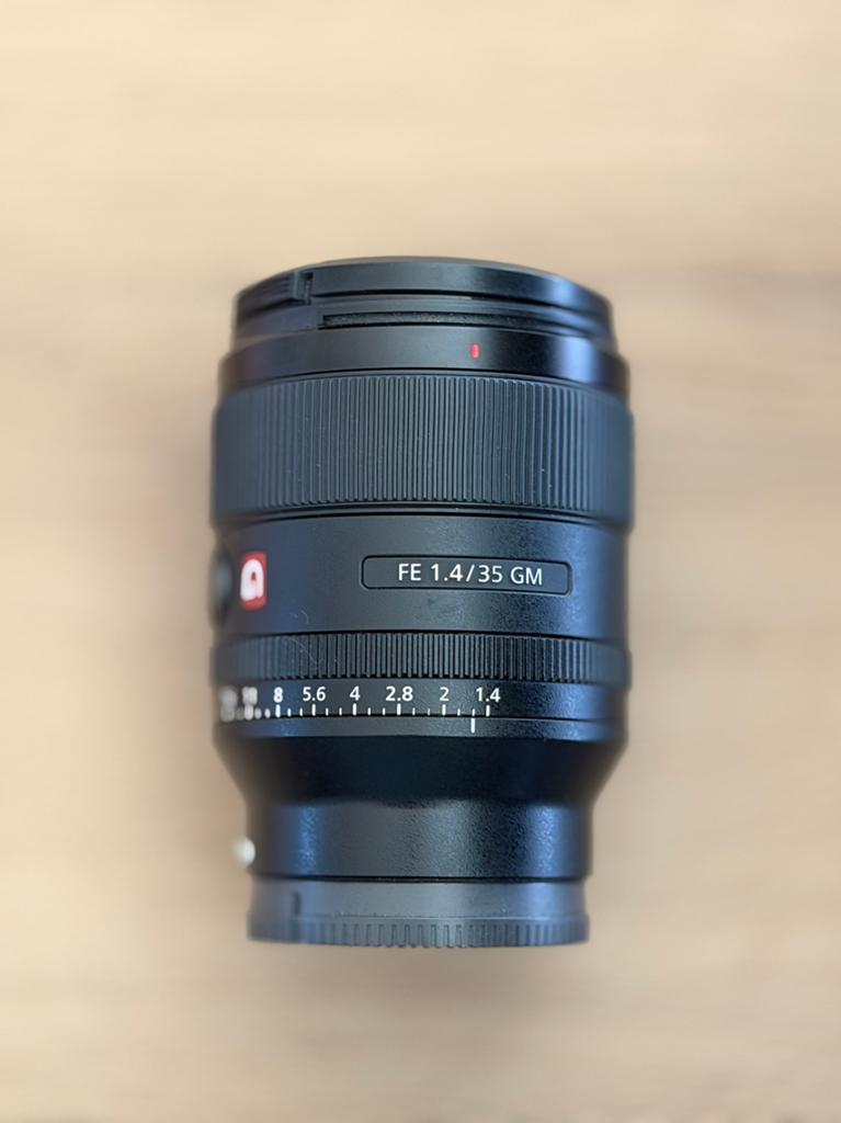 Sony GM 35mm F1.4, Audio, Tv en Foto, Fotografie | Lenzen en Objectieven, Ophalen, Zo goed als nieuw, Standaardlens
