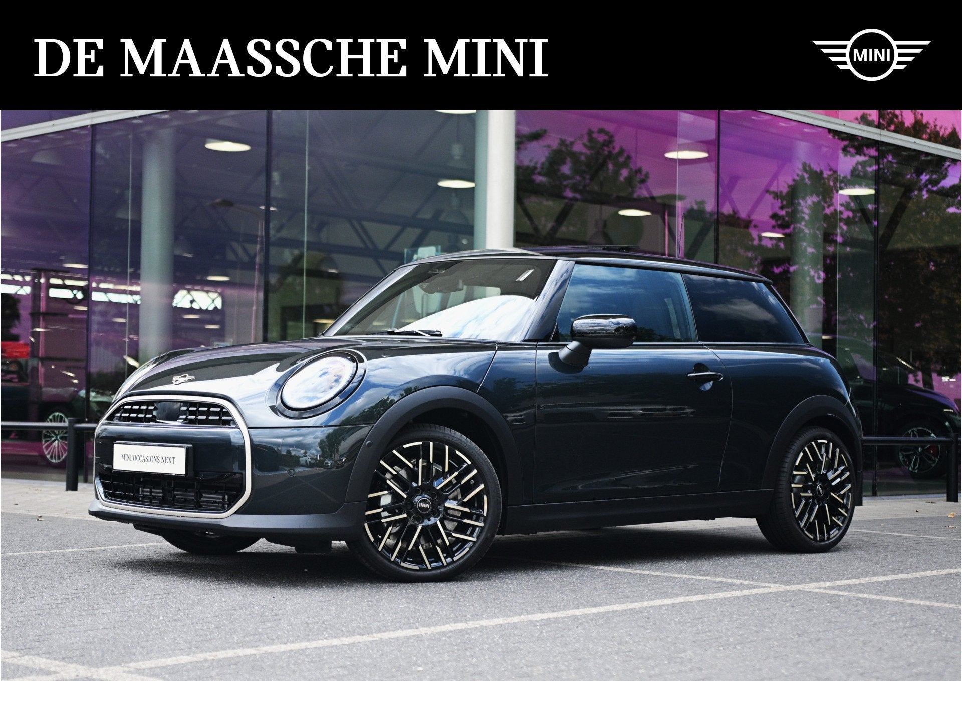 MINI Hatchback Cooper C Automaat / John Cooper Works / Pakke, 156 pk, Met garantie (alle), Leder en Stof, Origineel Nederlands
