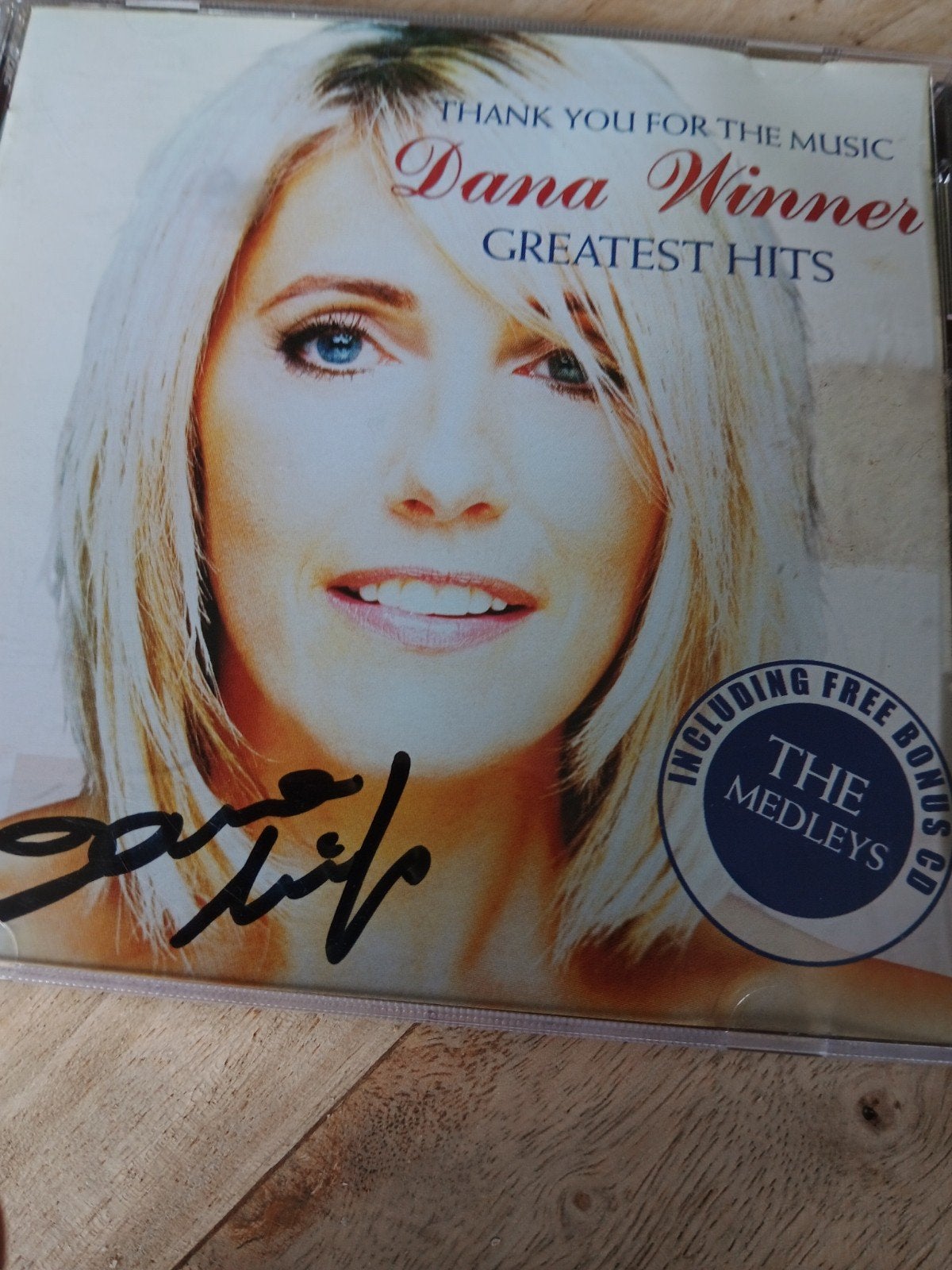 Dana Winner CD's: 4stuks, Gebruikt, Ophalen of Verzenden, Pop, Gesigneerd