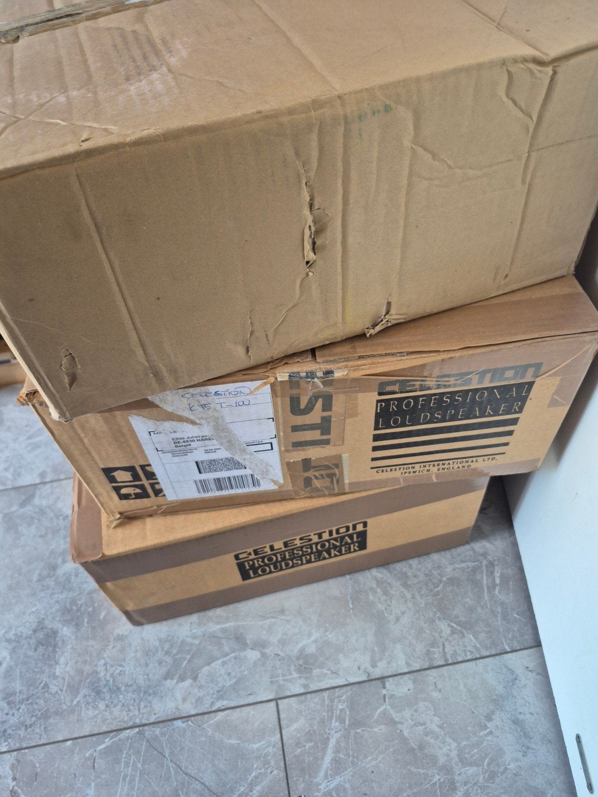 partij speakers woofers nieuw, Ophalen, Minder dan 40 cm, Doos, Minder dan 35 cm