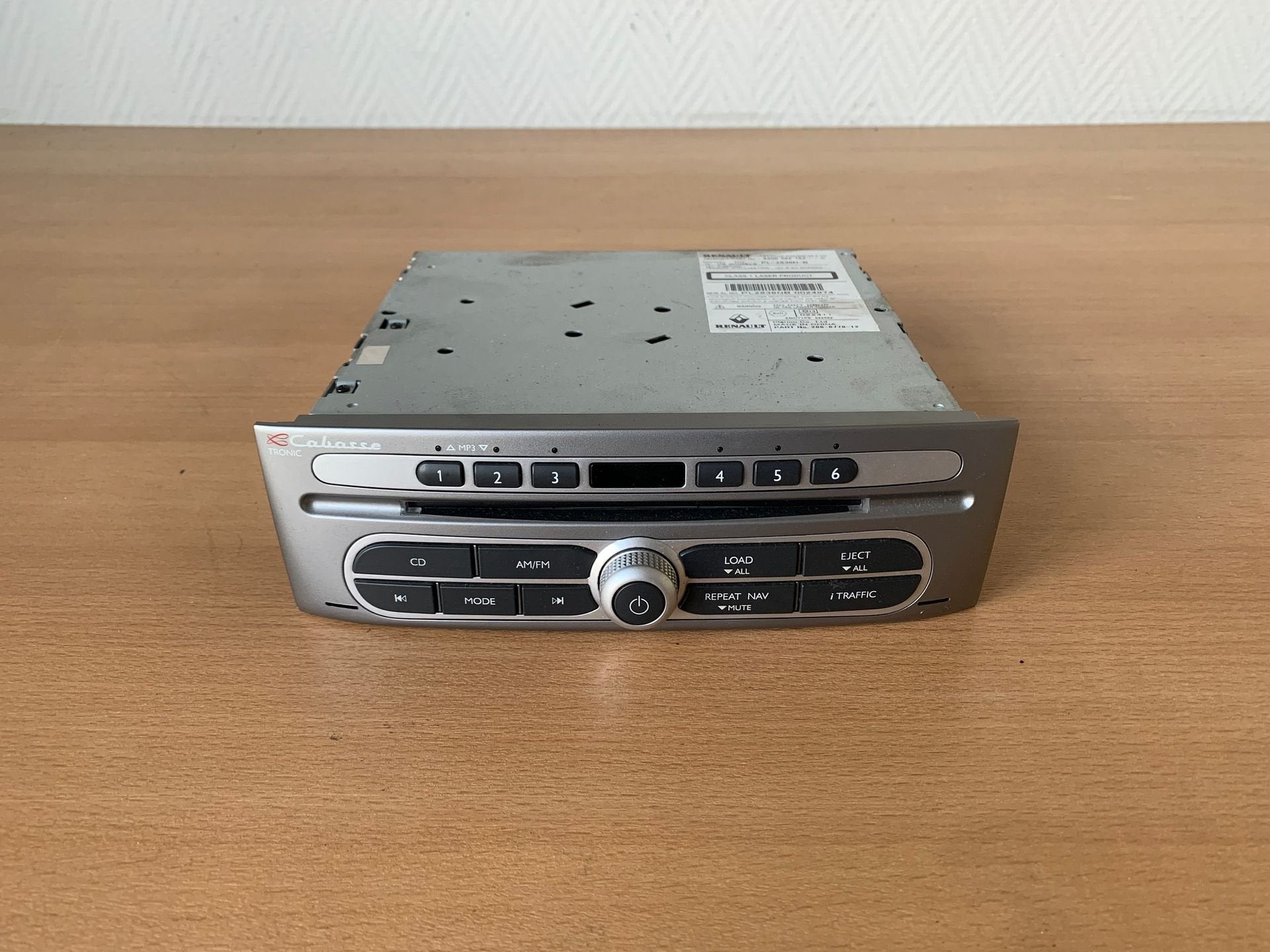 renault megane scenic radio origineel cabasse 2003 tot 2009, Auto diversen, Autoradio's, Ophalen of Verzenden, -, -, -
