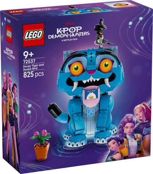 Lego KPop Demonhunters set 72537 Derpy Tiger en Sussie Bird, Overige thema's, Lego, Nieuw, Ophalen of Verzenden